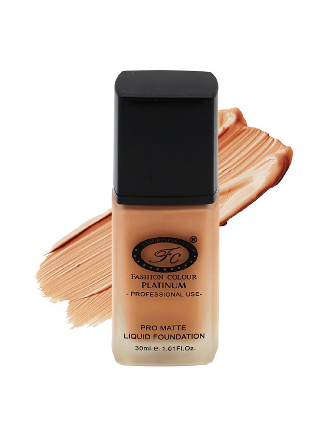 Fashion Colour Platinum Professional Use Pro Matte Liquid Foundation 30 ml - Chocolate, Beige
Fashion Colour Platinum Professional Use Pro Matte Liquid Foundation 30 ml - Chocolate, Beige