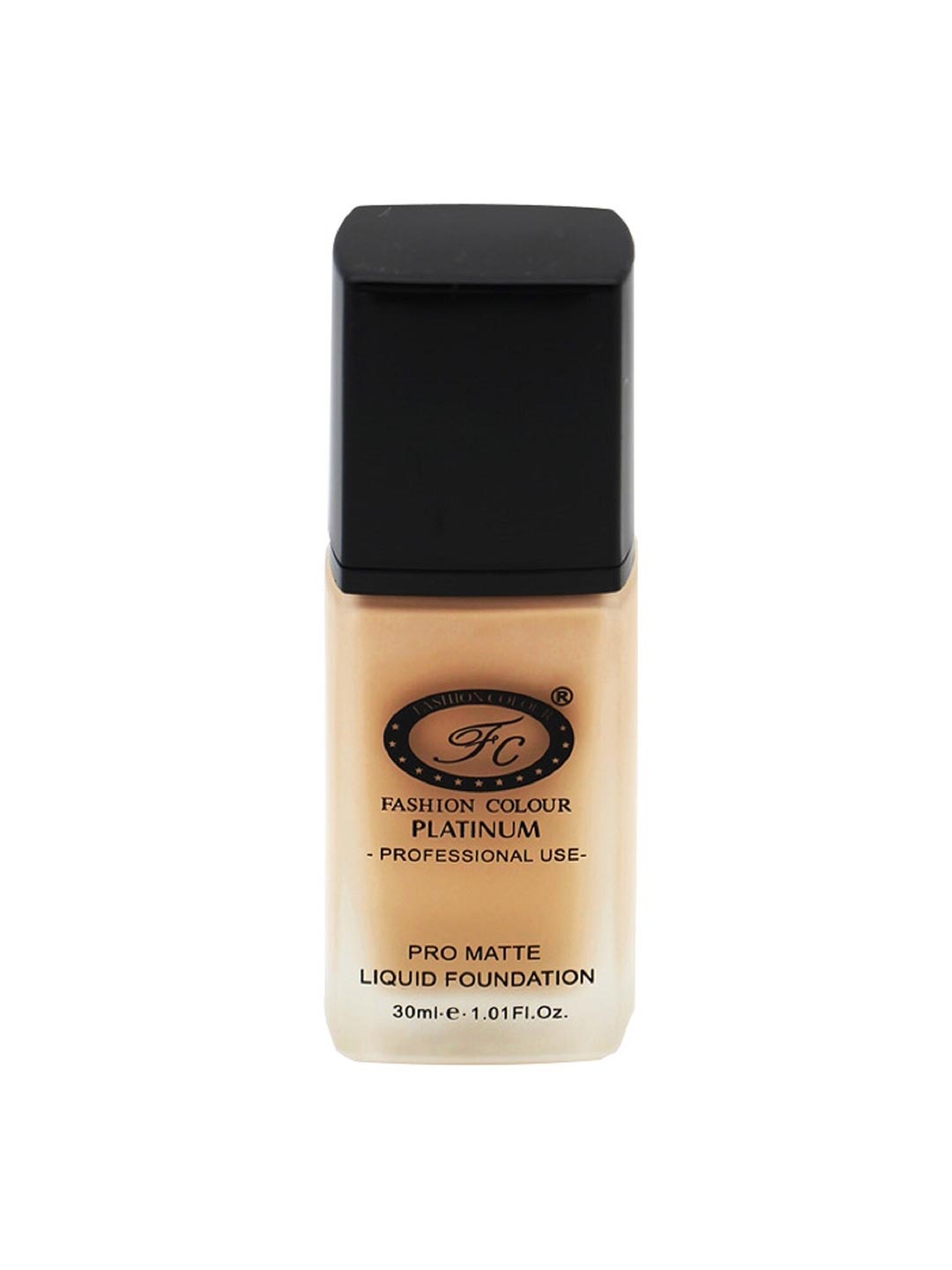 Fashion Colour Platinum Professional Use Pro Matte Liquid Foundation 30 ml - Natural, Beige
Fashion Colour Platinum Professional Use Pro Matte Liquid Foundation 30 ml - Natural, Beige