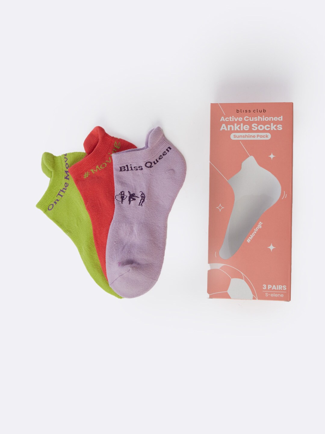 Blissclub Women 3 Pack PetalSoft Fabric Lime Fragrance Active Cushioned Ankle Socks, Assorted
Blissclub Women 3 Pack PetalSoft Fabric Lime Fragrance Active Cushioned Ankle Socks, Assorted