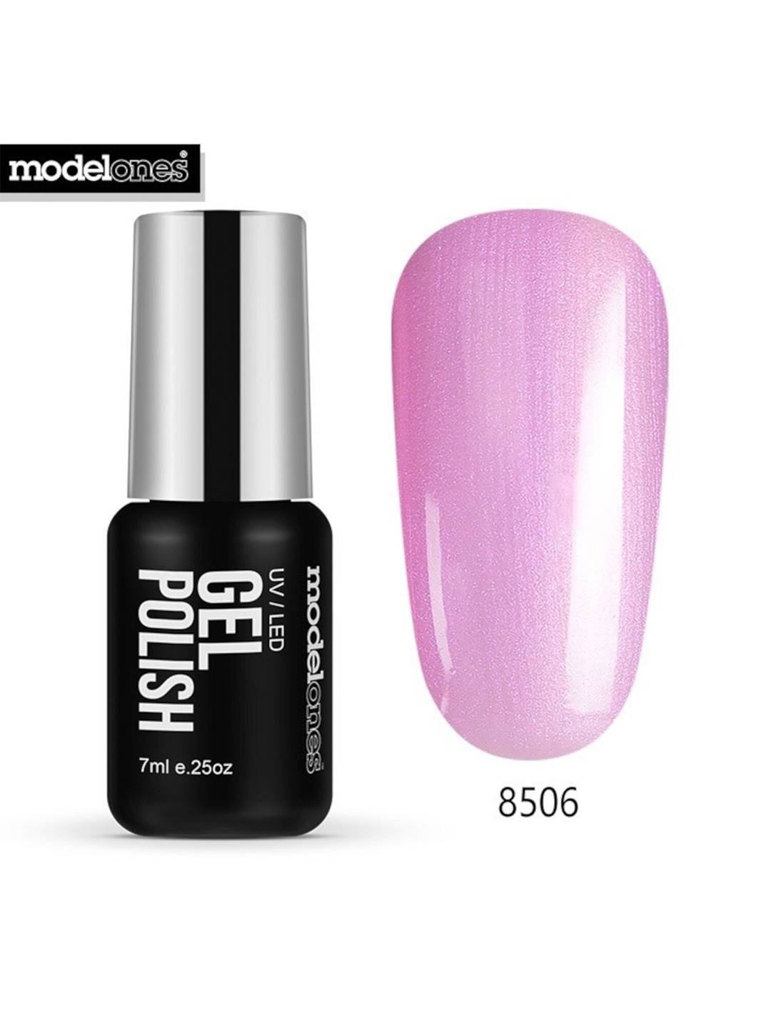 Modelones Varnish UV LED Long Lasting Soak Off Gel Nail Polish 7 ml - Shade 8506, Pink
Modelones Varnish UV LED Long Lasting Soak Off Gel Nail Polish 7 ml - Shade 8506, Pink