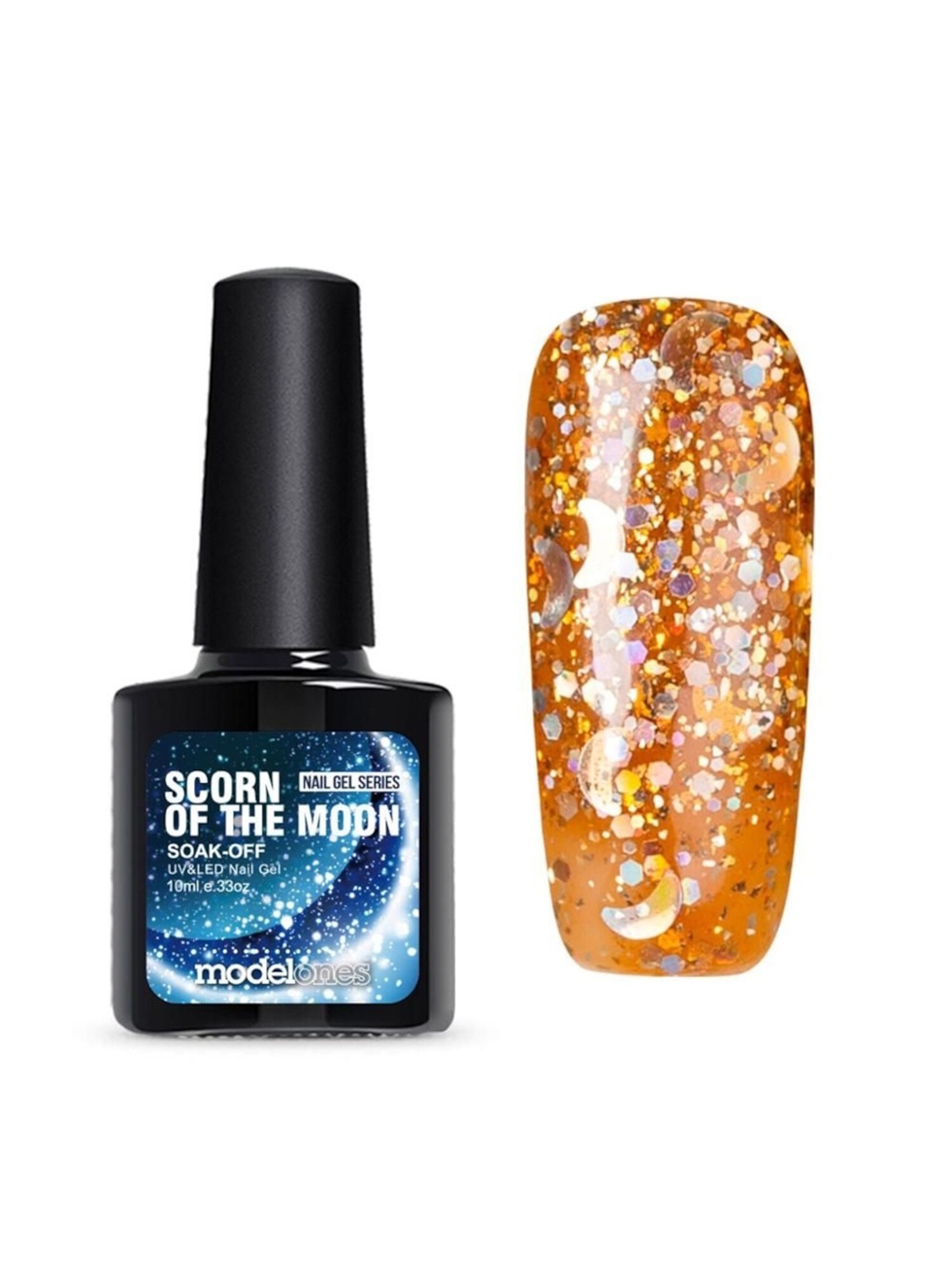 Modelones Scorn Of The Moon Soak Off UV & LED Gel Nail Polish 10 ml - Shade 2107, Rose gold
Modelones Scorn Of The Moon Soak Off UV & LED Gel Nail Polish 10 ml - Shade 2107, Rose gold