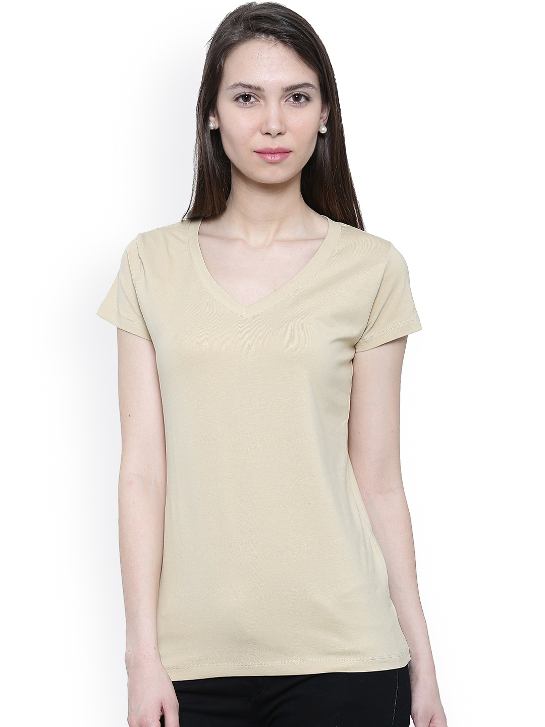 De Moza Beige T-shirt