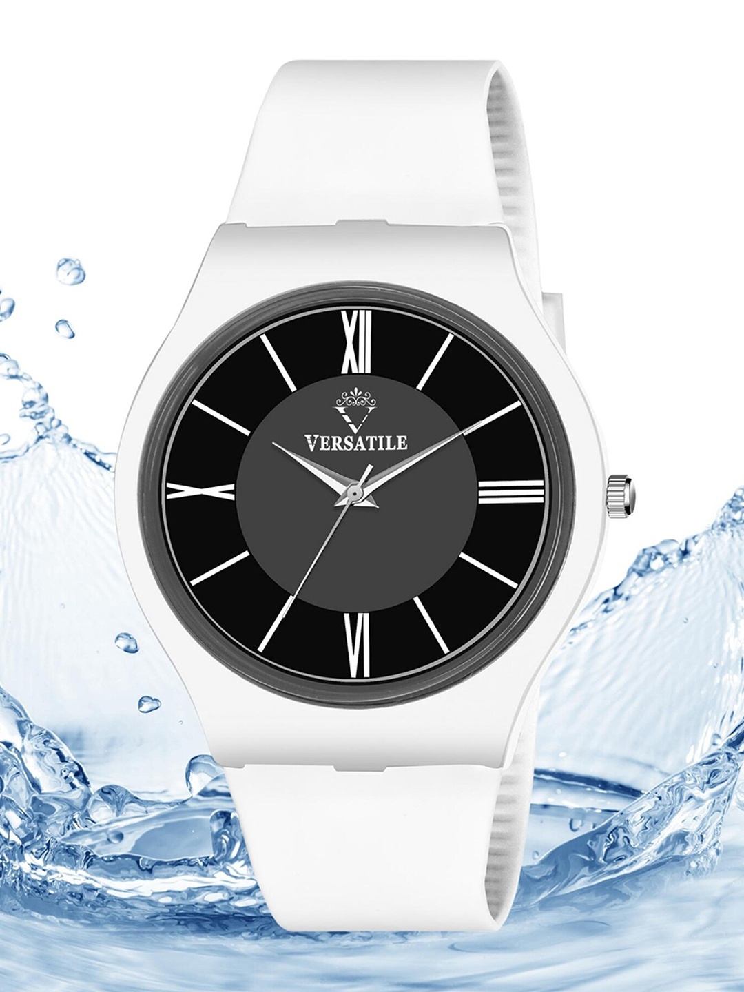 Versatile Men Black Brass Dial & White Leather Straps Analogue Watch White Waterproof
Versatile Men Black Brass Dial & White Leather Straps Analogue Watch White Waterproof