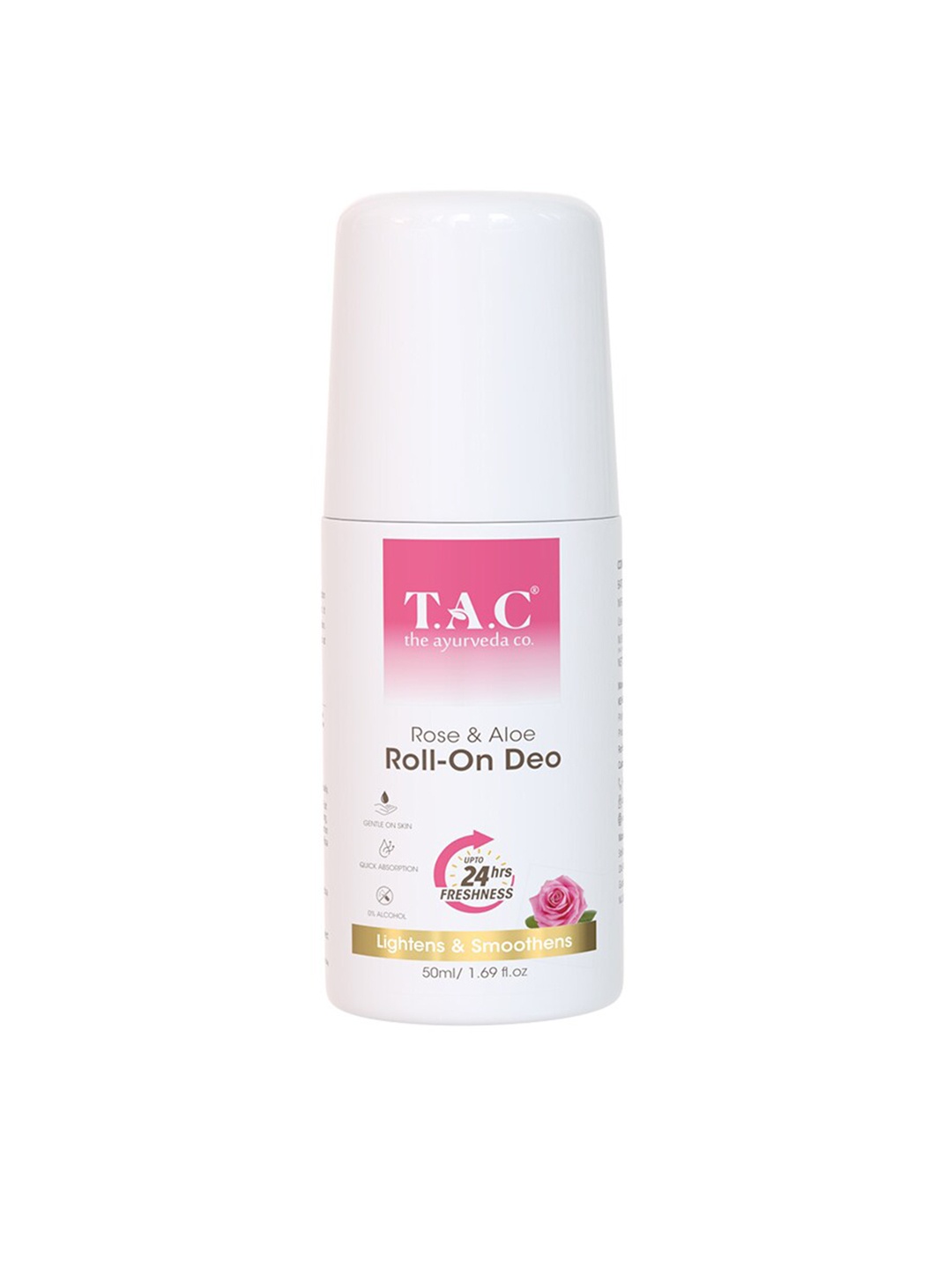 TAC - The Ayurveda Co. Rose Underarm Roll-On For Smooth & Refreshing Skin - 50 ml, Transparent
TAC - The Ayurveda Co. Rose Underarm Roll-On For Smooth & Refreshing Skin - 50 ml, Transparent