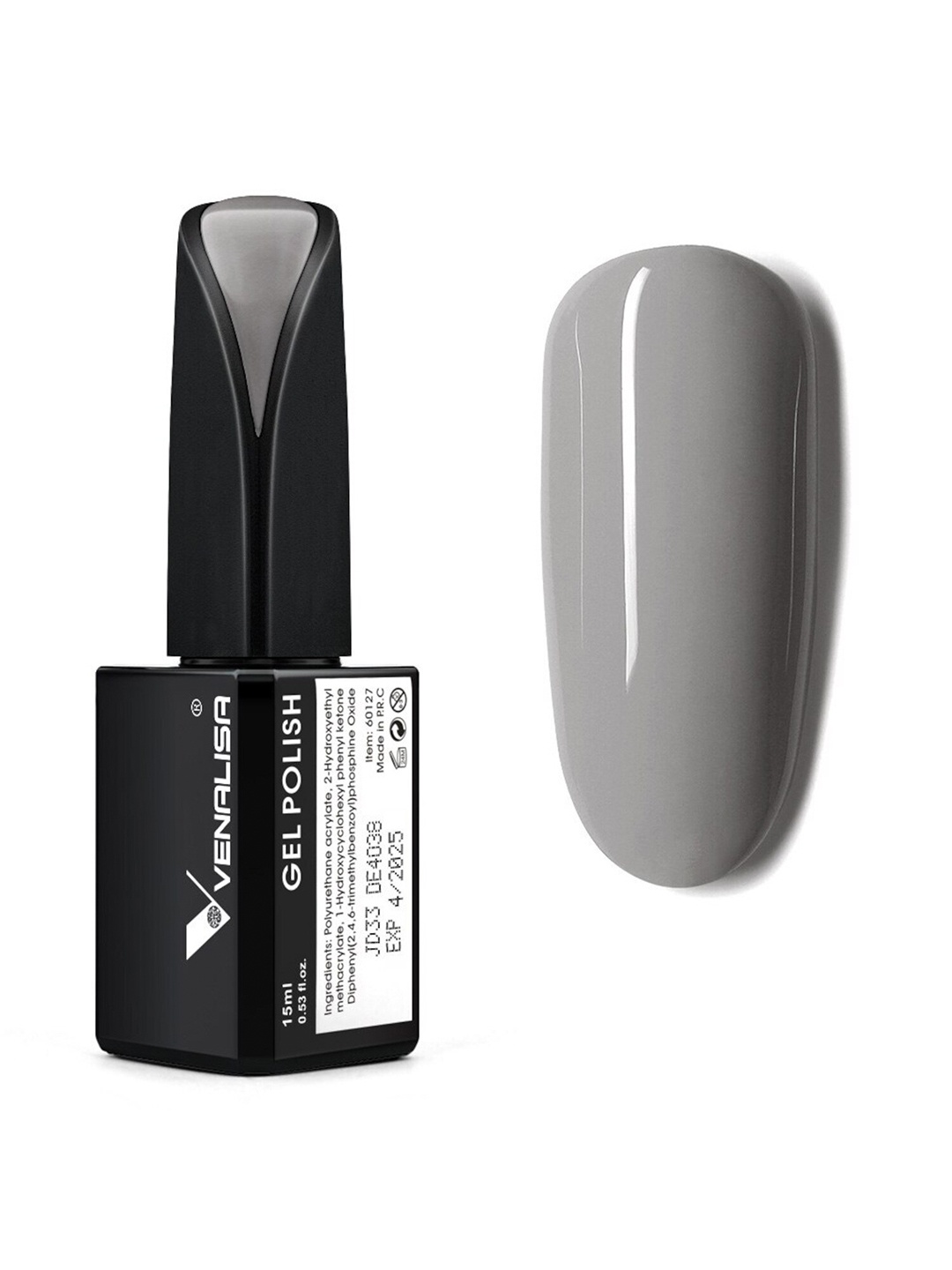 VENALISA Soak Off UV & LED French Gel Camouflage Gel Nail Polish 15 ml - Shade JD33, Grey
VENALISA Soak Off UV & LED French Gel Camouflage Gel Nail Polish 15 ml - Shade JD33, Grey