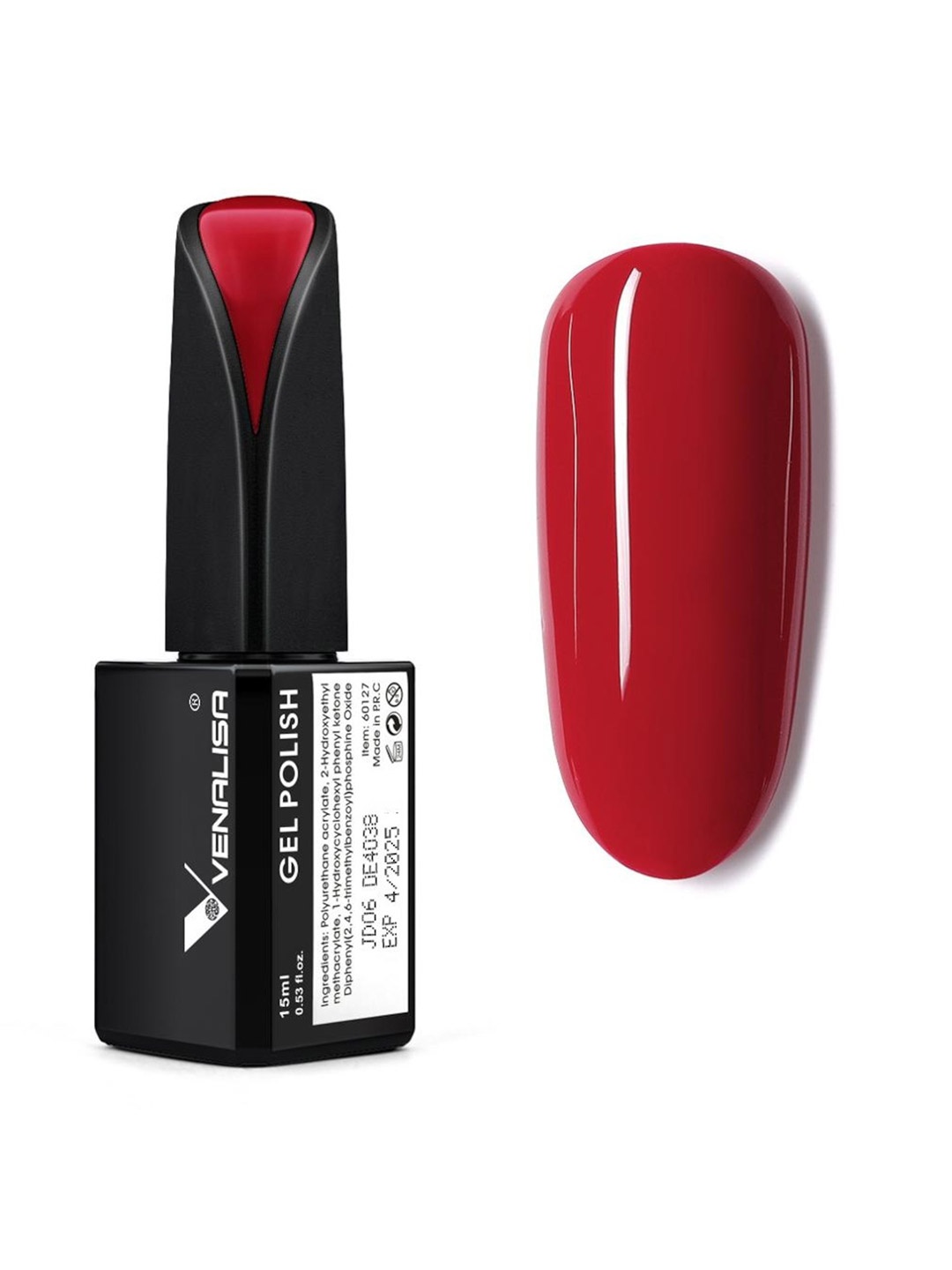 VENALISA Soak Off UV & LED French Gel Camouflage Gel Nail Polish 15 ml - Shade JD06, Red
VENALISA Soak Off UV & LED French Gel Camouflage Gel Nail Polish 15 ml - Shade JD06, Red