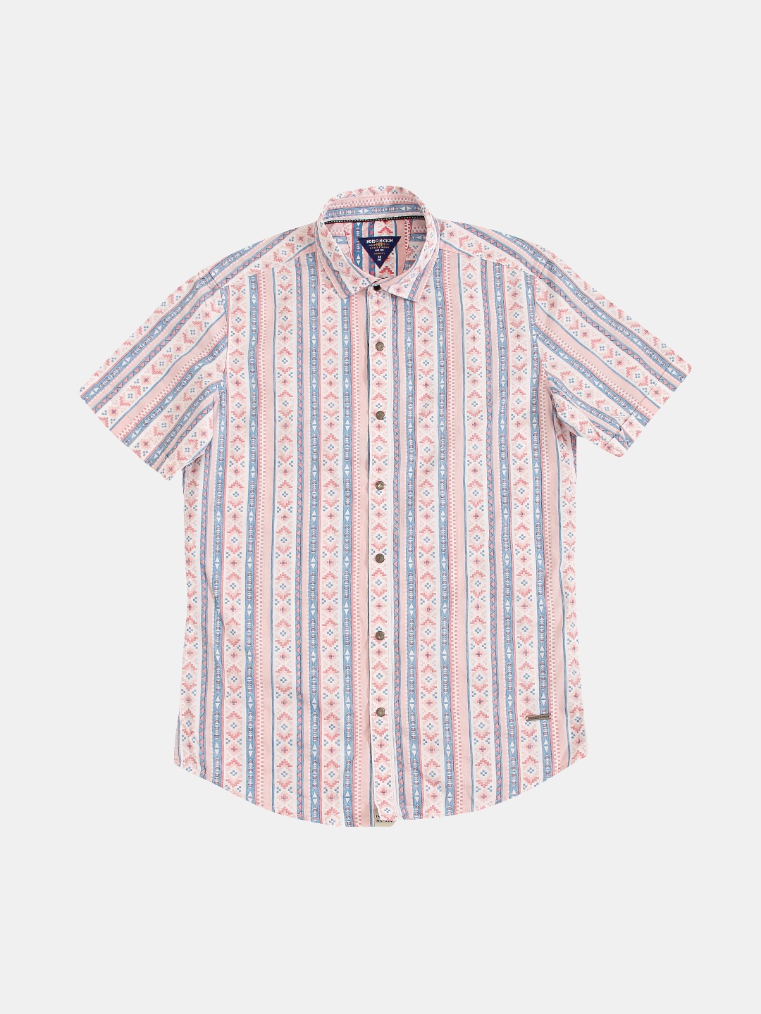 Indigo Nation Street Men Multicoloured Classic Slim Fit Printed Casual Shirt, Multi
Indigo Nation Street Men Multicoloured Classic Slim Fit Printed Casual Shirt, Multi