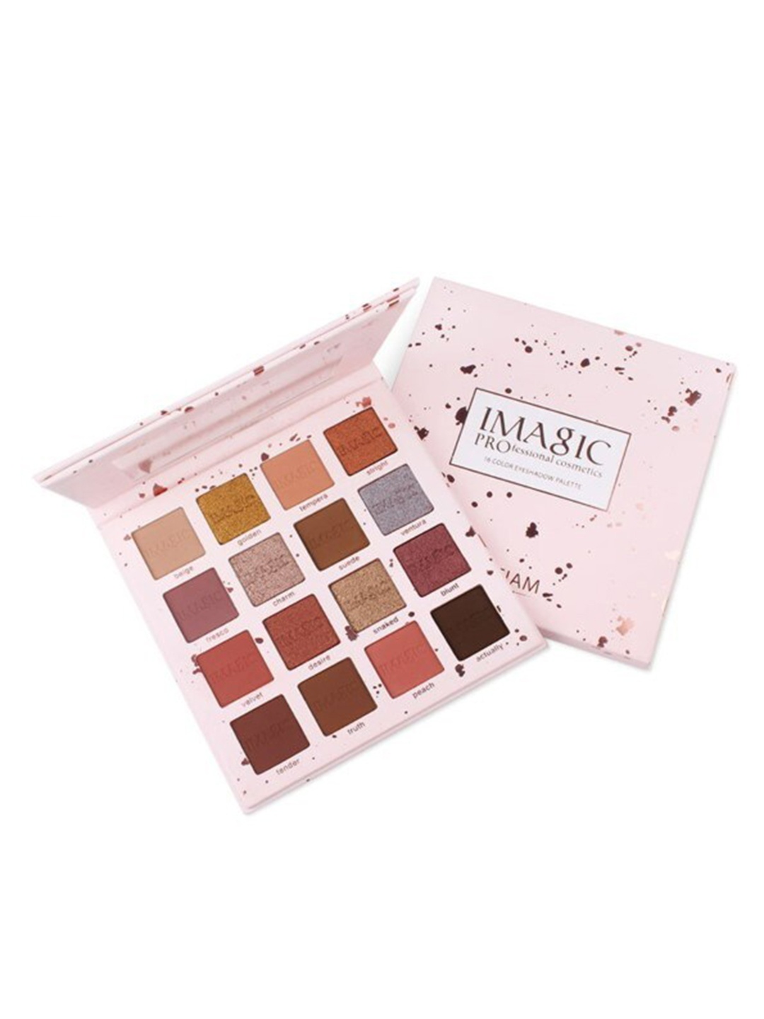 IMAGIC Women PROfessional cosmetics Pink Pop 16 Color Eyeshadow Palette - EY327 15.8 g, Multi
IMAGIC Women PROfessional cosmetics Pink Pop 16 Color Eyeshadow Palette - EY327 15.8 g, Multi