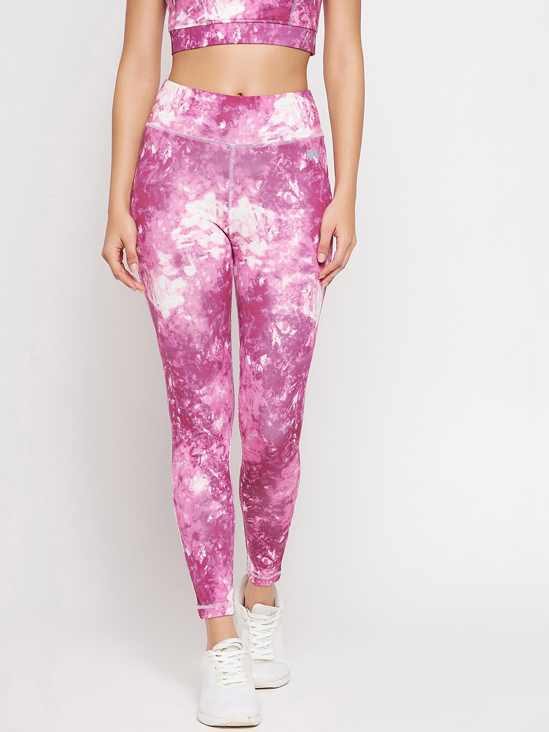 Clovia Women Tie & Dye Print Snug Fit High-Rise Ankle-Length Active Tights, Purple
Clovia Women Tie & Dye Print Snug Fit High-Rise Ankle-Length Active Tights, Purple