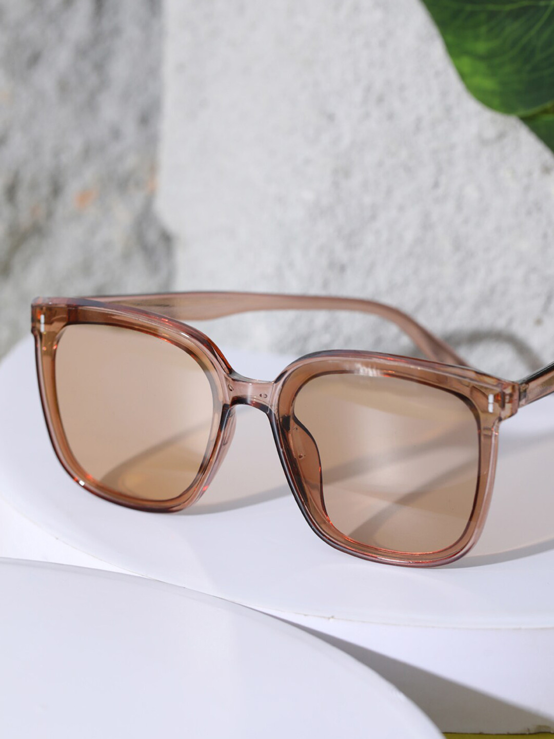 Jazz and Sizzle Women Brown Lens & Brown Wayfarer Sunglasses with UV Protected Lens 
Jazz and Sizzle Women Brown Lens & Brown Wayfarer Sunglasses with UV Protected Lens