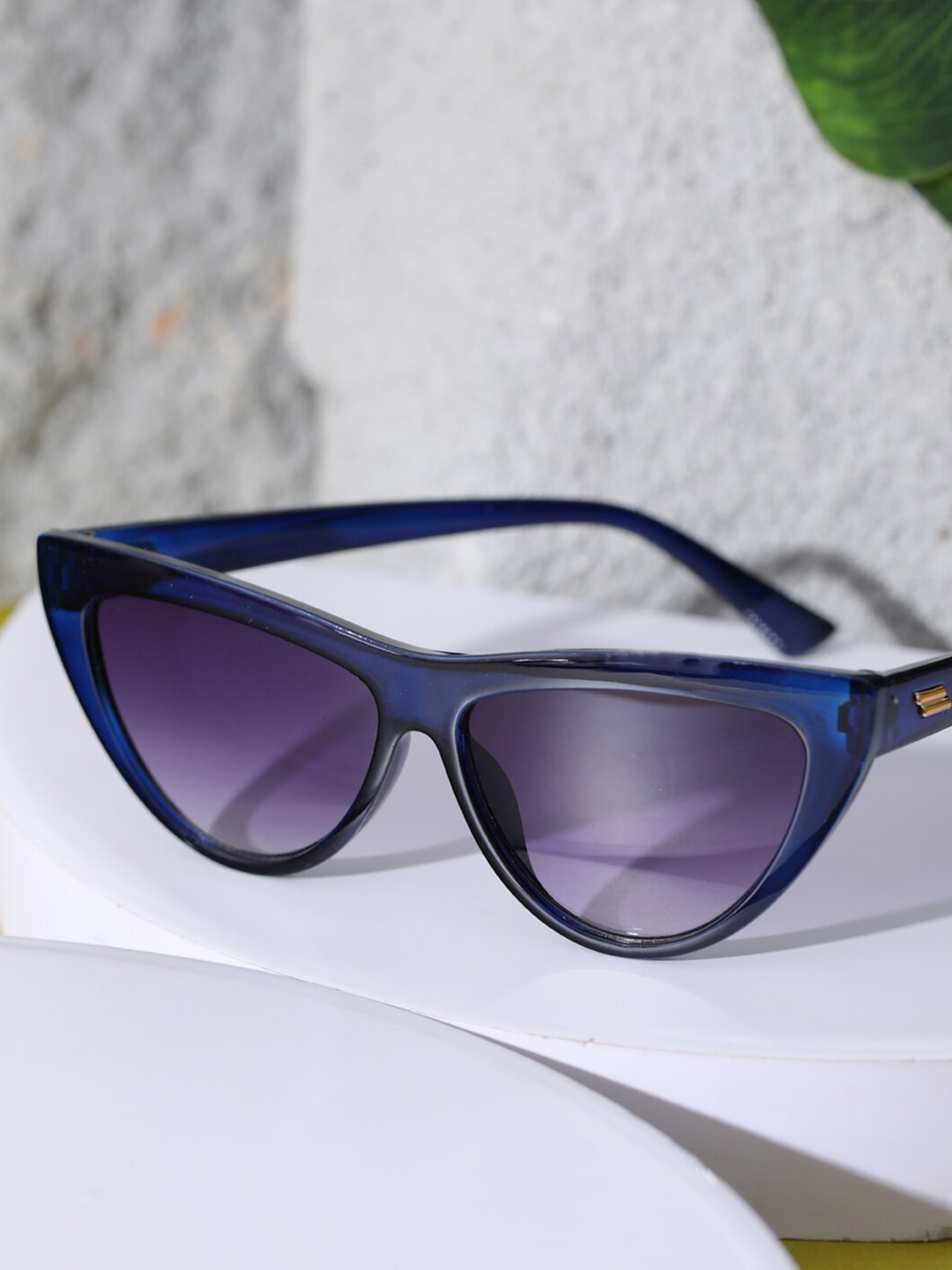 Jazz and Sizzle Women Blue Lens & Brown Cateye Sunglasses with UV Protected Lens
Jazz and Sizzle Women Blue Lens & Brown Cateye Sunglasses with UV Protected Lens