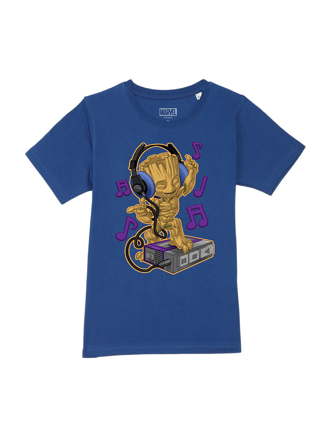 Marvel by Wear Your Mind Boys Blue Printed V-Neck Applique T-shirt
Marvel by Wear Your Mind Boys Blue Printed V-Neck Applique T-shirt