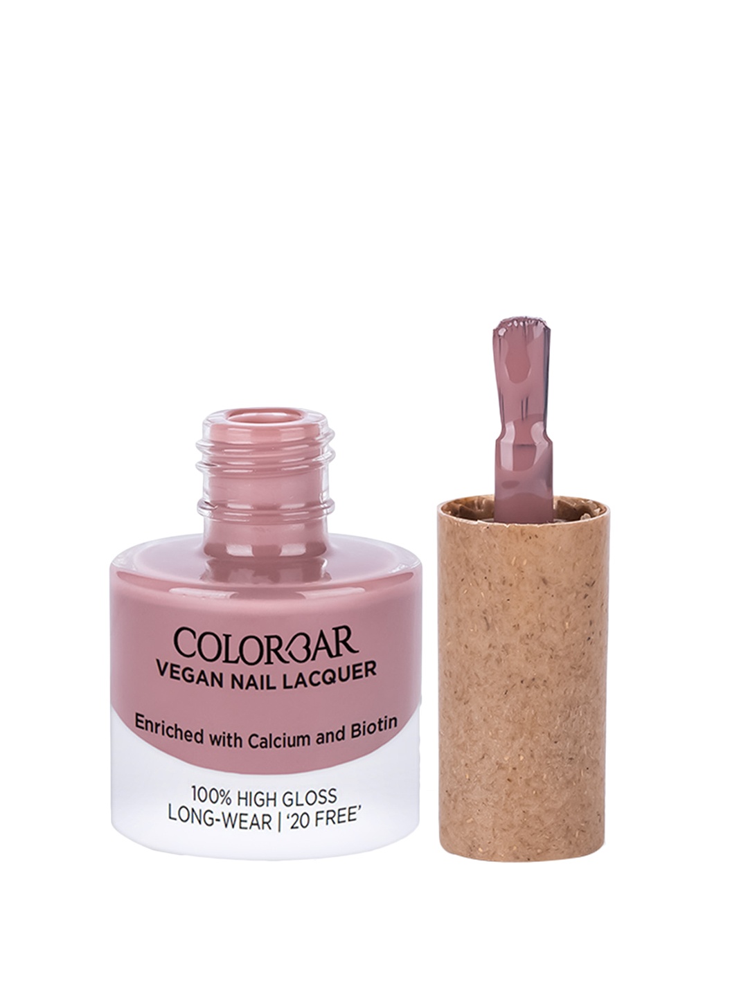 Colorbar Longwear High Gloss Vegan Nail Lacquer with Calcium & Biotin 8 ml - Princely 069, Nude
Colorbar Longwear High Gloss Vegan Nail Lacquer with Calcium & Biotin 8 ml - Princely 069, Nude