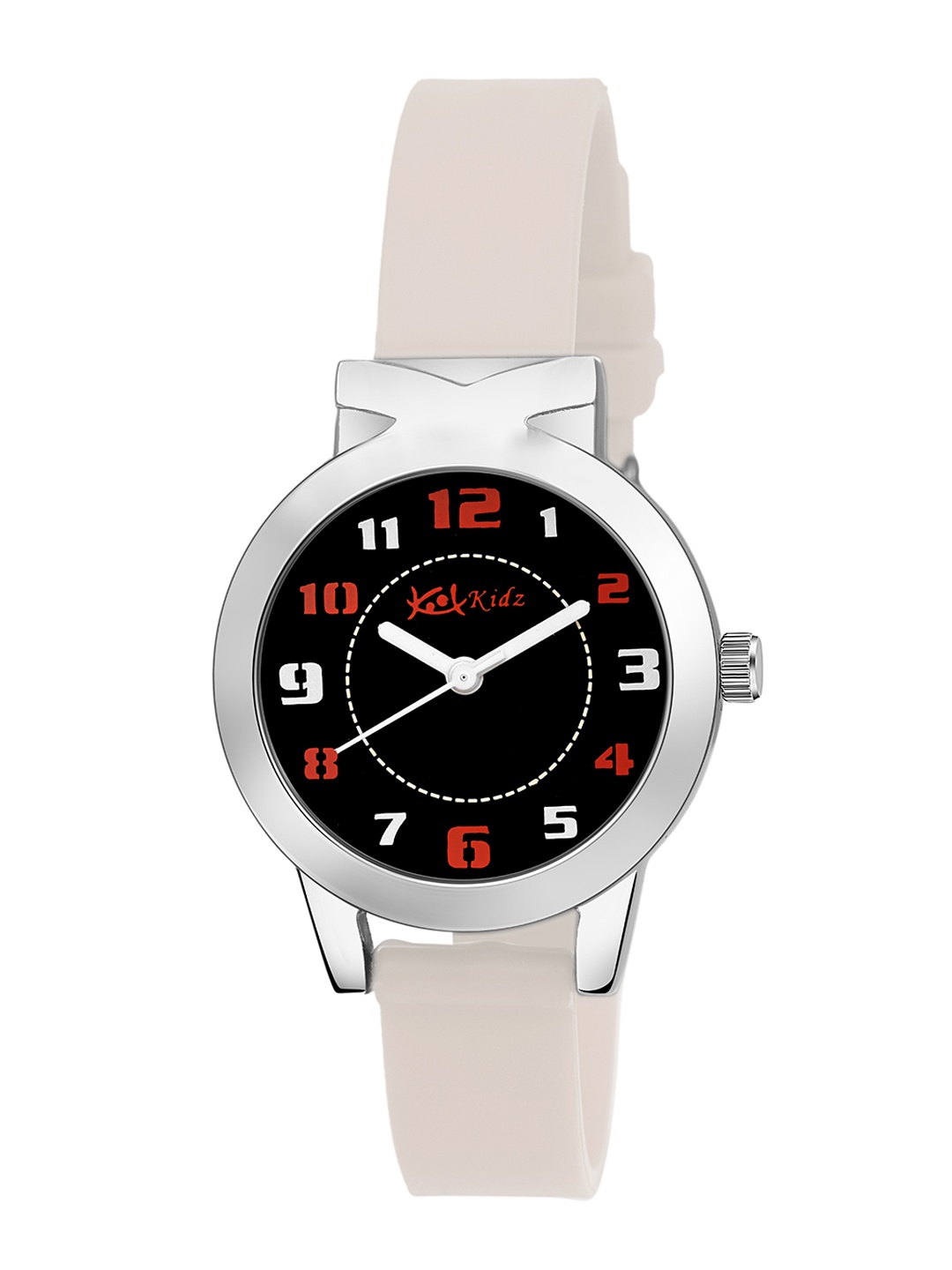 Kool Kidz Unisex Kids Black Dial & Beige Straps Analogue Watch KOOL KIDZ DMK 061 IVARY
Kool Kidz Unisex Kids Black Dial & Beige Straps Analogue Watch KOOL KIDZ DMK 061 IVARY