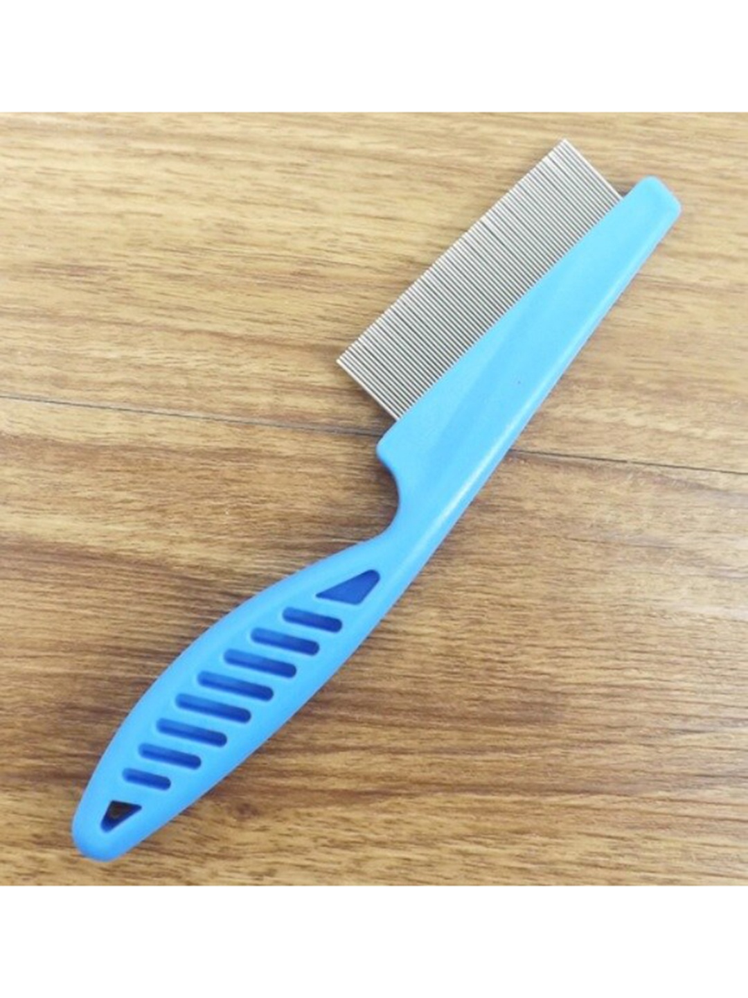 Alexvyan Long Handle Metal Teeth Small Bristles Nit Head Lice Comb For Human & Pet - Blue
Alexvyan Long Handle Metal Teeth Small Bristles Nit Head Lice Comb For Human & Pet - Blue