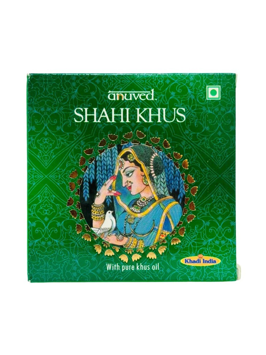 Anuved Set of 6 Herbal Shahi Khus Soap for Cooling, Calming & Soothing Effect - 125g Each, White
Anuved Set of 6 Herbal Shahi Khus Soap for Cooling, Calming & Soothing Effect - 125g Each, White