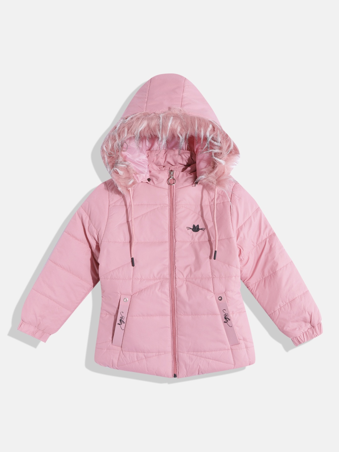 Fort Collins Girls Pink Solid Insulator Faux Fur Trim Detachable Hood Parka Jacket
Fort Collins Girls Pink Solid Insulator Faux Fur Trim Detachable Hood Parka Jacket