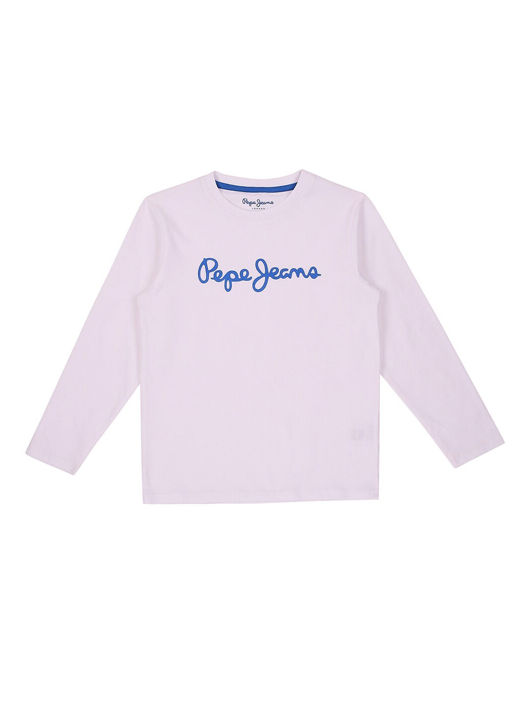 Pepe Jeans Boys White Typography Printed T-shirt
