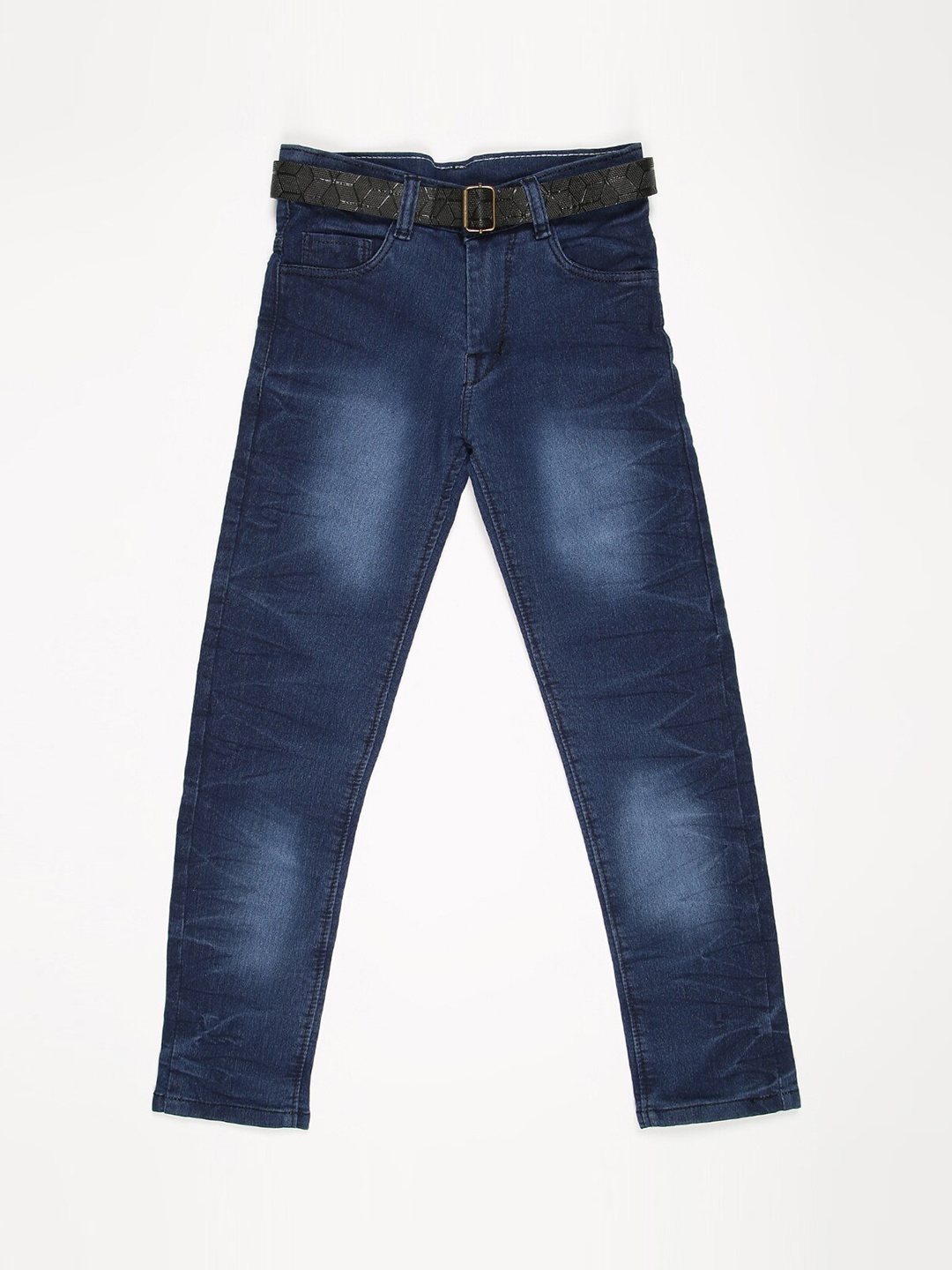 V2 Value & Variety Boys Navy Blue Light Fade Jeans