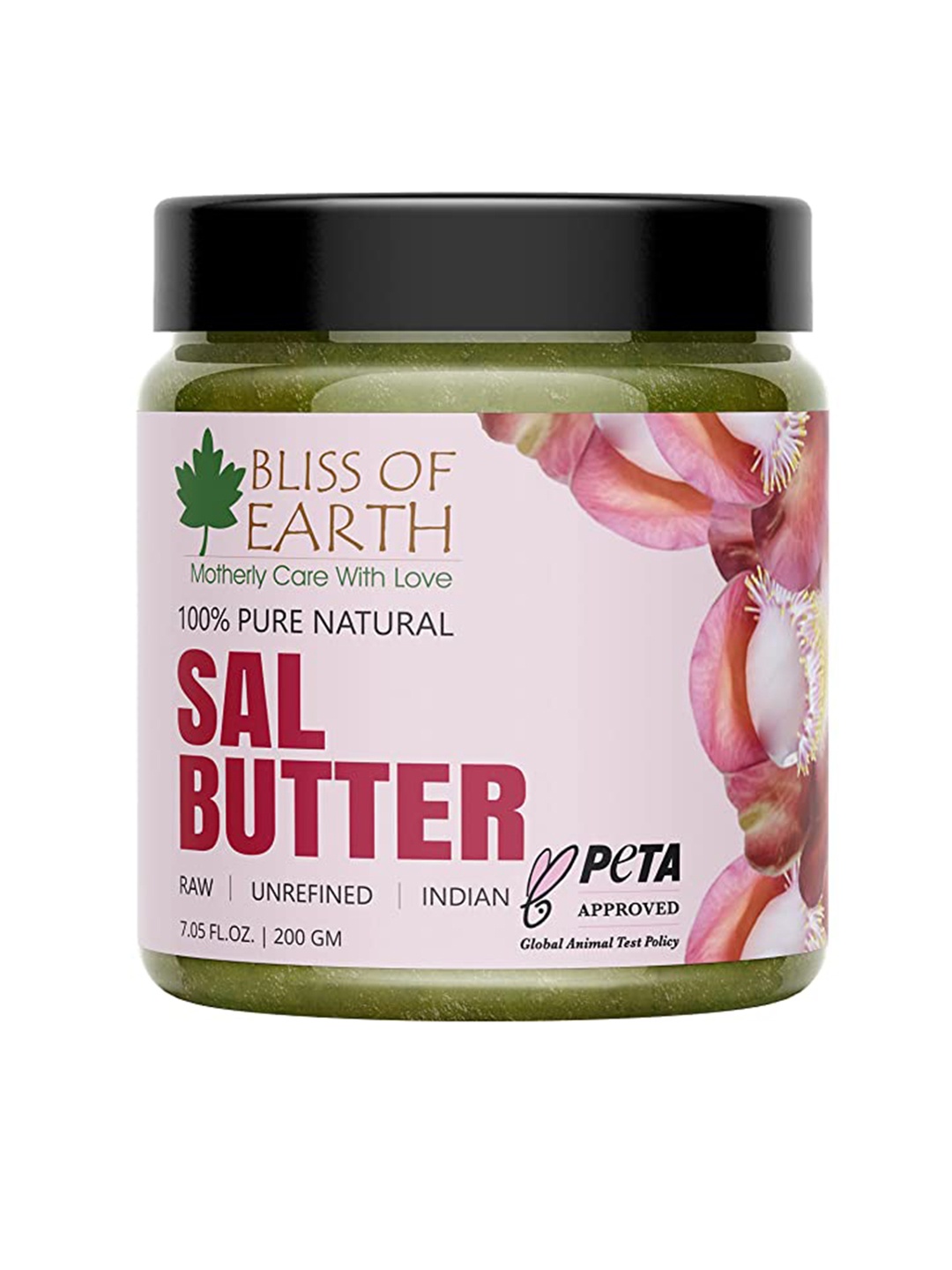 Bliss of Earth 100% Organic Raw & Unrefined Indian Sal Butter To Moisturize The Skin- 200g, Green
Bliss of Earth 100% Organic Raw & Unrefined Indian Sal Butter To Moisturize The Skin- 200g, Green