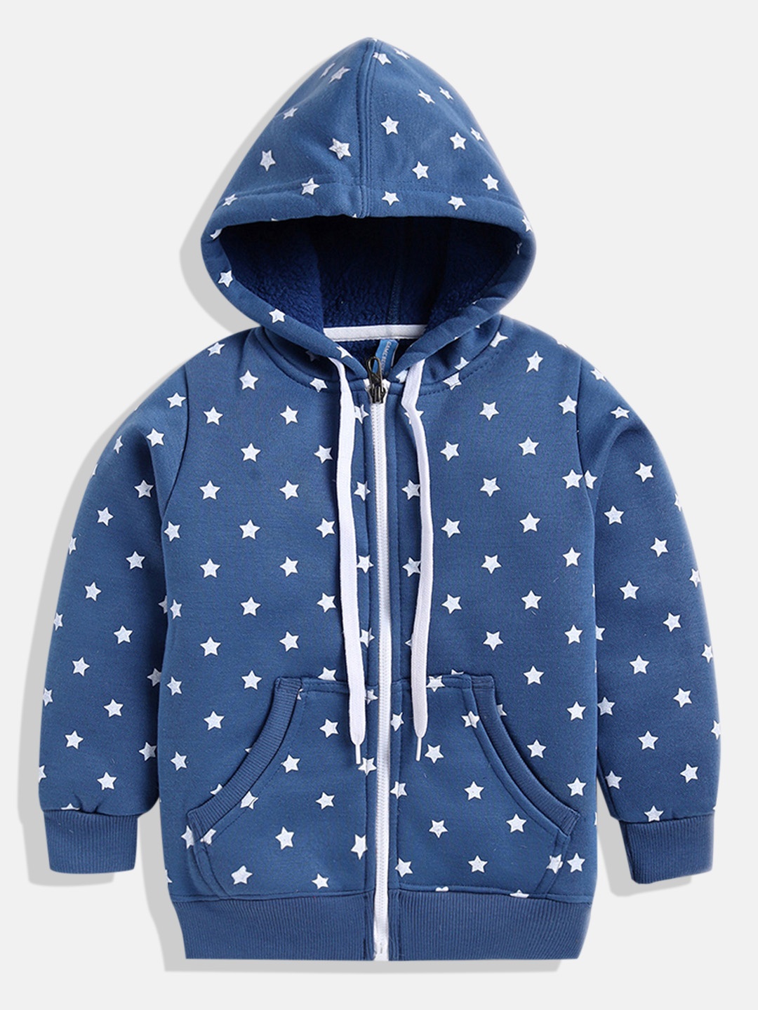 GAME BEGINS Boys Navy Blue & White Pure Cotton Conversational Printed Hooded Sweatshirt
GAME BEGINS Boys Navy Blue & White Pure Cotton Conversational Printed Hooded Sweatshirt
