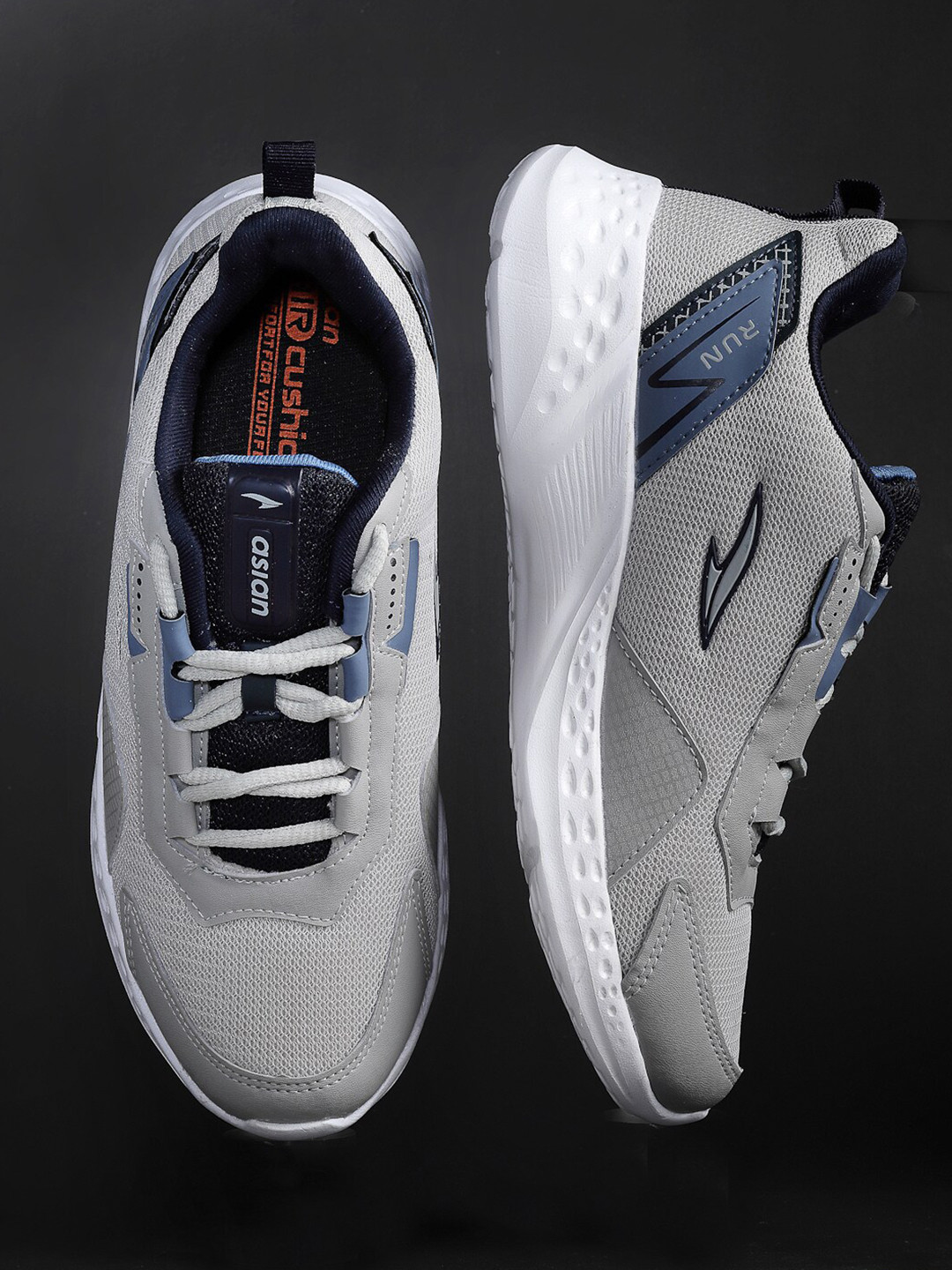 ASIAN Men Grey Mesh Running Non-Marking Sport Shoes
ASIAN Men Grey Mesh Running Non-Marking Sport Shoes