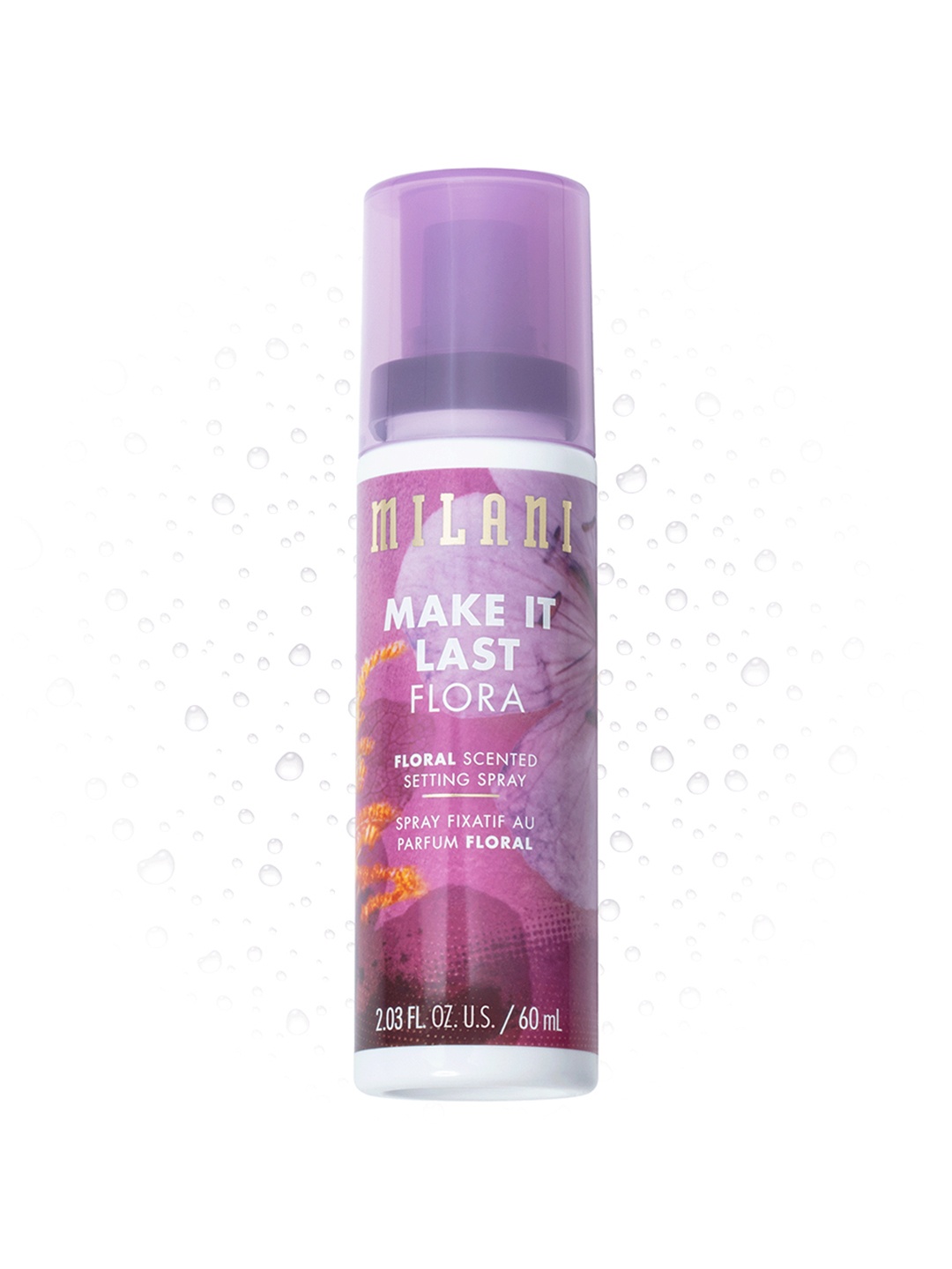 MILANI Cruelty-Free 3-In-1 Formula Make It Last Flora Scented Setting Spray - 60 ml, Purple
MILANI Cruelty-Free 3-In-1 Formula Make It Last Flora Scented Setting Spray - 60 ml, Purple