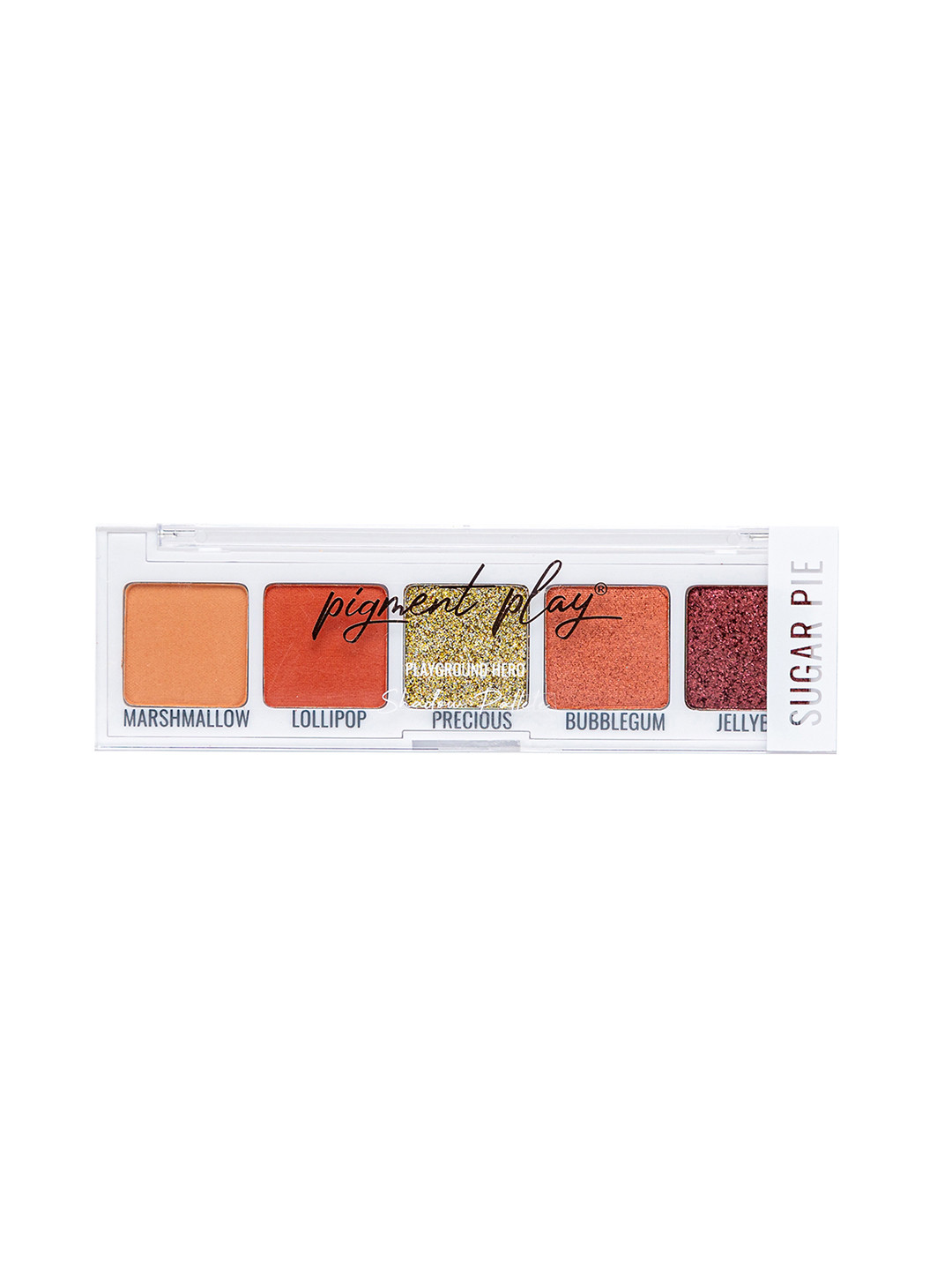 Pigment Play Sugar & Spice Playground Hero Mini Eye Shadow Palette 4.5 g - Sugar Pie, Multi 
Pigment Play Sugar & Spice Playground Hero Mini Eye Shadow Palette 4.5 g - Sugar Pie, Multi