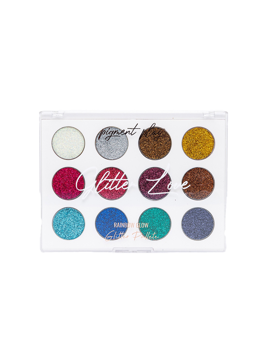 Pigment Play Max Effect Rainbow Glow Glitter Eye Shadow Palette 18 g - Glitter Love, Multi
Pigment Play Max Effect Rainbow Glow Glitter Eye Shadow Palette 18 g - Glitter Love, Multi