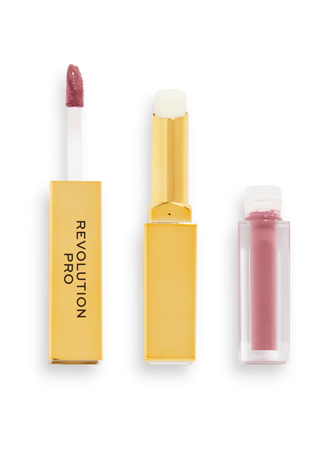 Makeup Revolution London Pro Supreme Stay 24h Matte Lip Duo Lipstick 1.5 g - Seclusion, Pink
Makeup Revolution London Pro Supreme Stay 24h Matte Lip Duo Lipstick 1.5 g - Seclusion, Pink