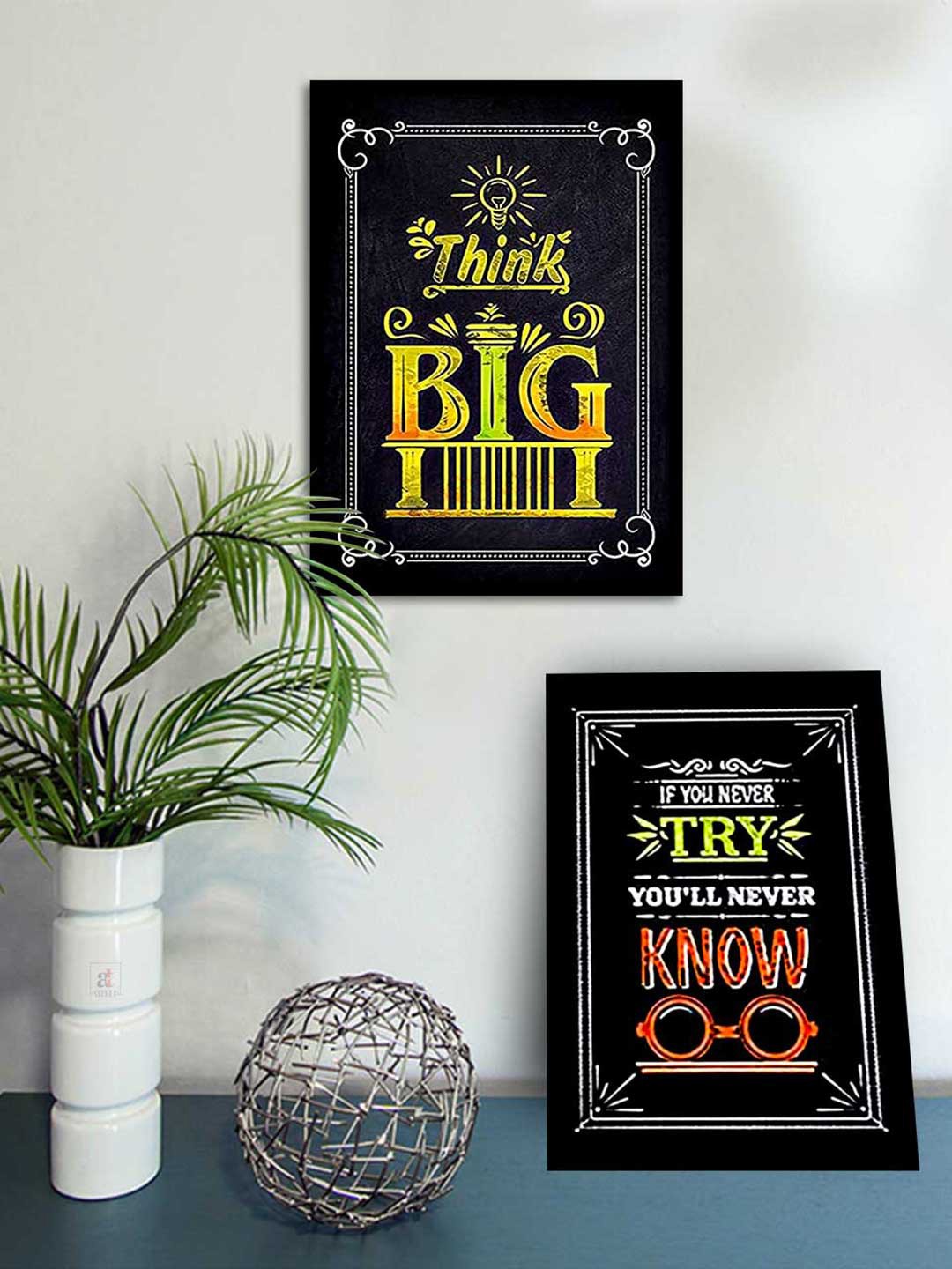 Art Street Set Of 2 Black & Multicoloured Motivational Quotes Digital Art Print Wall Art
Art Street Set Of 2 Black & Multicoloured Motivational Quotes Digital Art Print Wall Art
