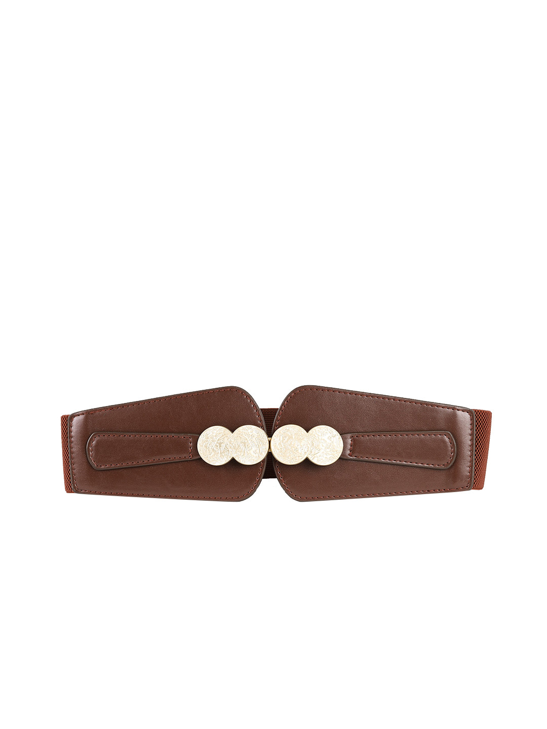 Kazo Women Brown PU Belt 
Kazo Women Brown PU Belt