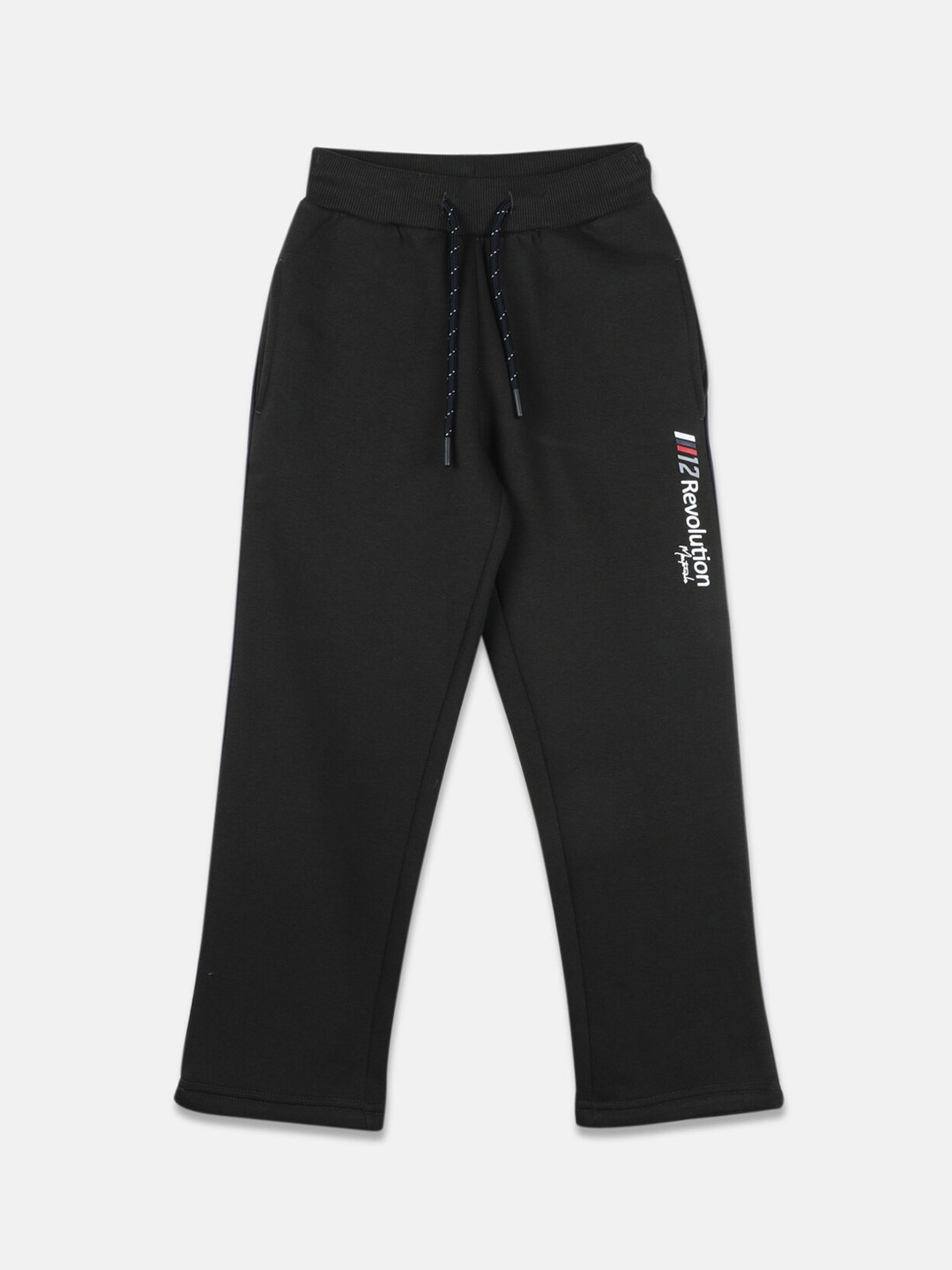 Monte Carlo Boys Olive Track Pants, Black