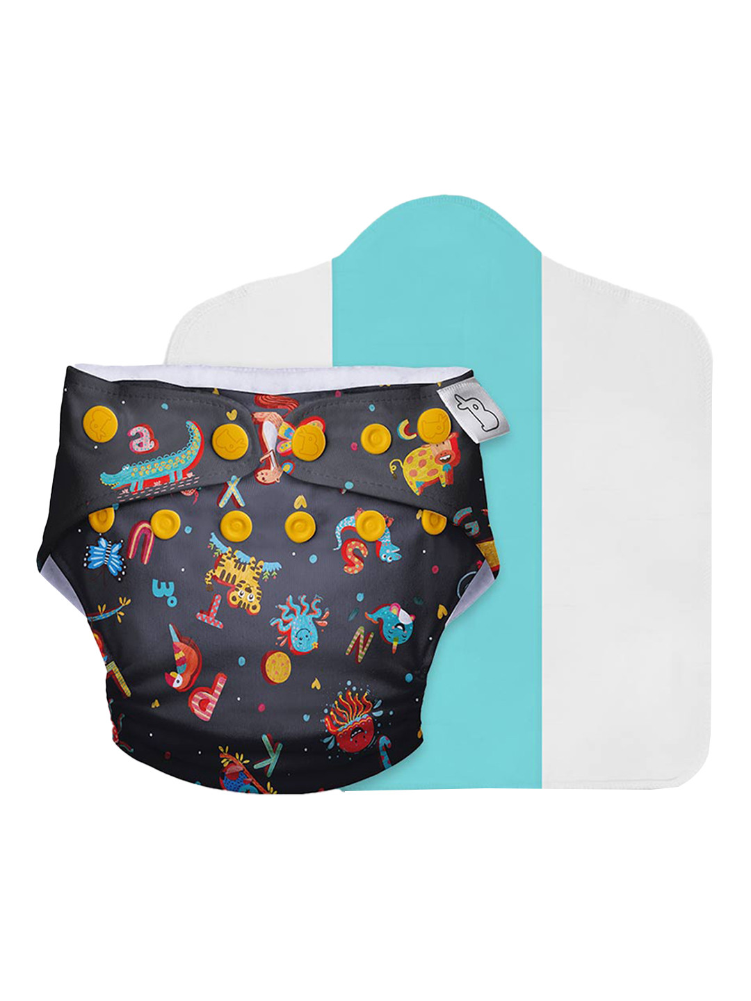 SuperBottoms Kids Reusable and Washable Cloth Diaper & Dry Feel Magic Pad, Multi
SuperBottoms Kids Reusable and Washable Cloth Diaper & Dry Feel Magic Pad, Multi