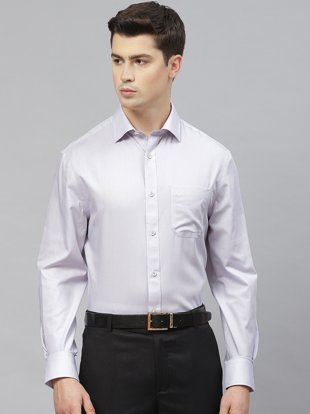 Marks & Spencer Men Lavender Non-Iron Pure Cotton Solid Regular Fit Formal Shirt
Marks & Spencer Men Lavender Non-Iron Pure Cotton Solid Regular Fit Formal Shirt