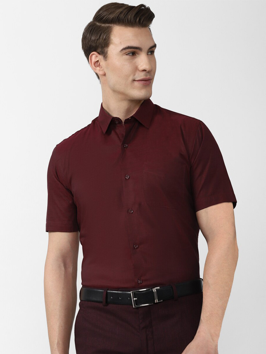 Peter England Men Maroon Formal Shirt
Peter England Men Maroon Formal Shirt