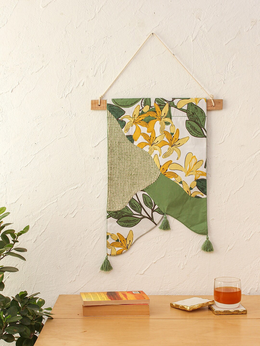 House This Green Printed Sajina Wall Decor Hanging