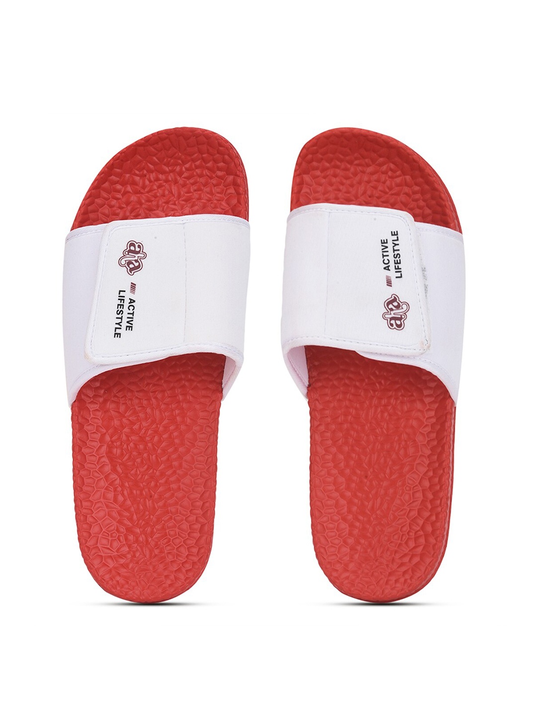 Liberty Men White & Red Slip-On