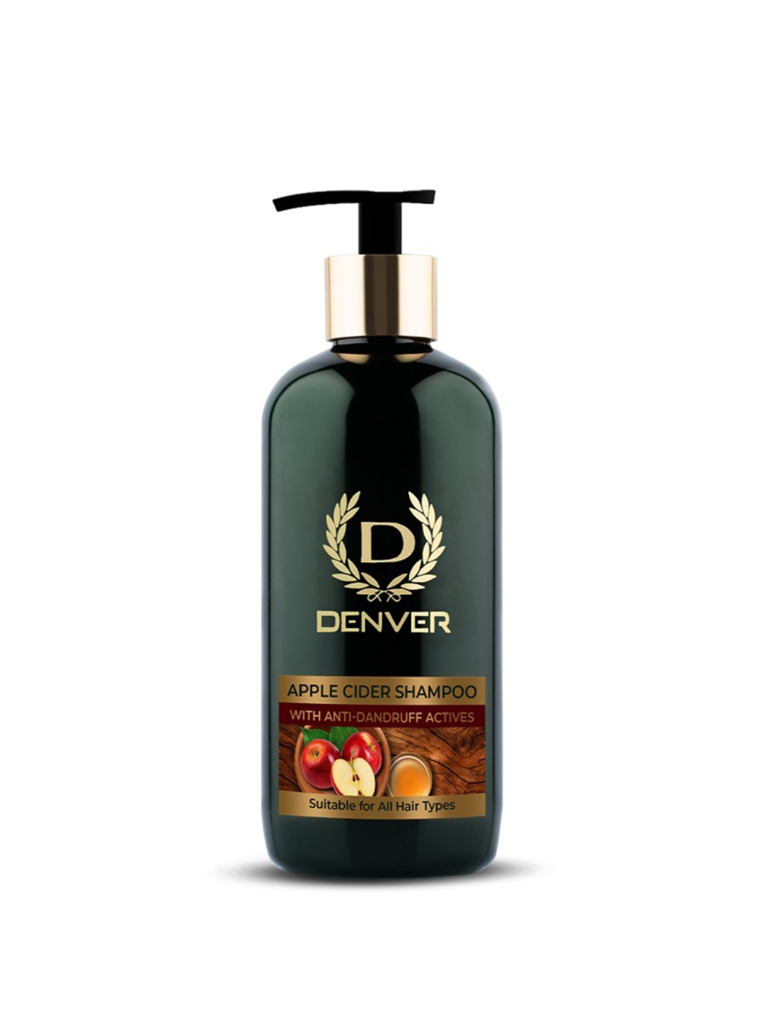 Denver Apple Cider Shampoo with Anti-Dandruff Actives for All Hair Types - 300ml, Green
Denver Apple Cider Shampoo with Anti-Dandruff Actives for All Hair Types - 300ml, Green
