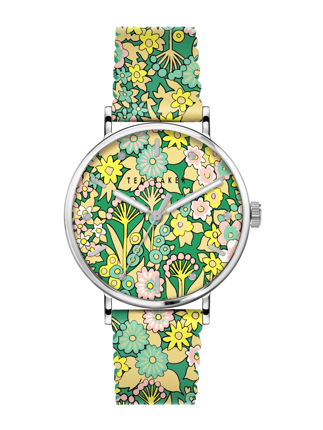 Ted Baker Women Multicoloured Printed Dial & Multicoloured Leather Straps Analogue Watch BKPPHS236, Multi
Ted Baker Women Multicoloured Printed Dial & Multicoloured Leather Straps Analogue Watch BKPPHS236, Multi