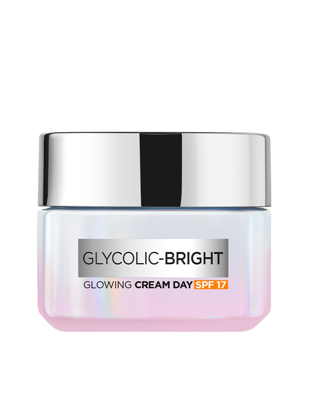 LOreal Paris Glycolic Bright Day Cream with SPF 17 for Dark Spot Reduction - 15ml, Pink
LOreal Paris Glycolic Bright Day Cream with SPF 17 for Dark Spot Reduction - 15ml, Pink