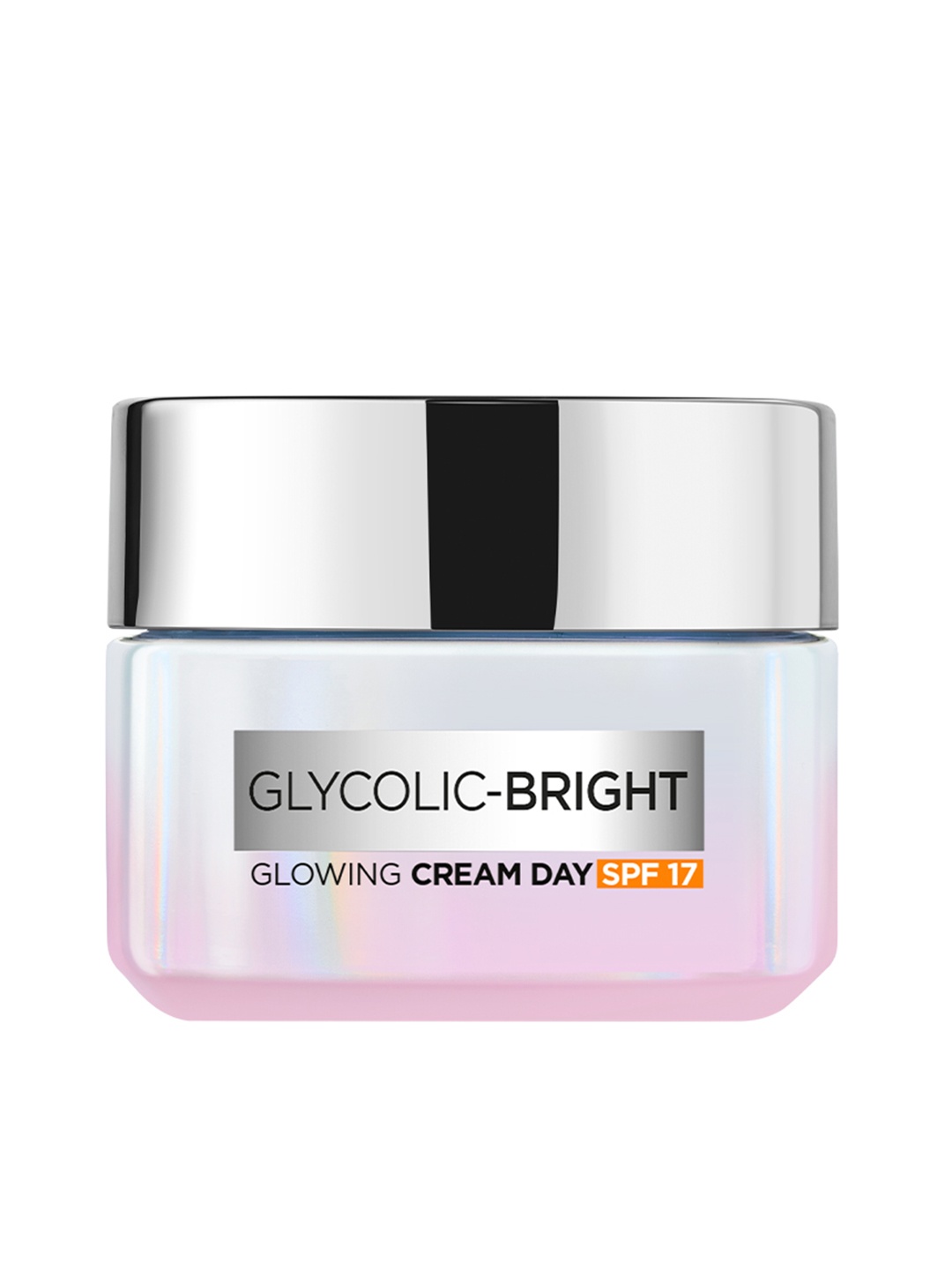 LOreal Paris SPF 17 Glycolic Bright Glowing Day Cream for Minimizing Spots - 50 ml, Pink
LOreal Paris SPF 17 Glycolic Bright Glowing Day Cream for Minimizing Spots - 50 ml, Pink