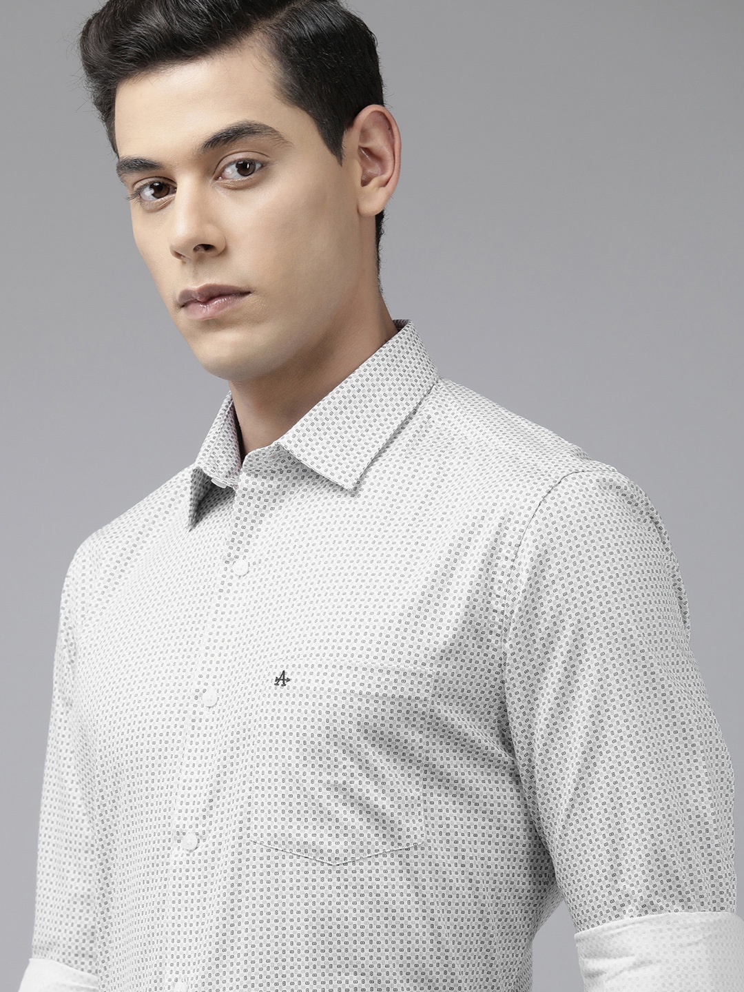 Arrow Men White Manhattan Slim Fit Conversational Opaque Printed Pure Cotton Formal Shirt
Arrow Men White Manhattan Slim Fit Conversational Opaque Printed Pure Cotton Formal Shirt
