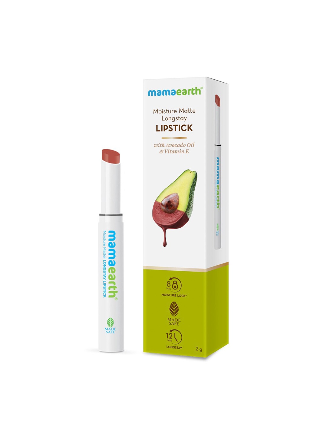 Mamaearth Moisture Matte 12Hr Longstay Lipstick with Avocado & Vitamin E - Citrus Nude 13
Mamaearth Moisture Matte 12Hr Longstay Lipstick with Avocado & Vitamin E - Citrus Nude 13