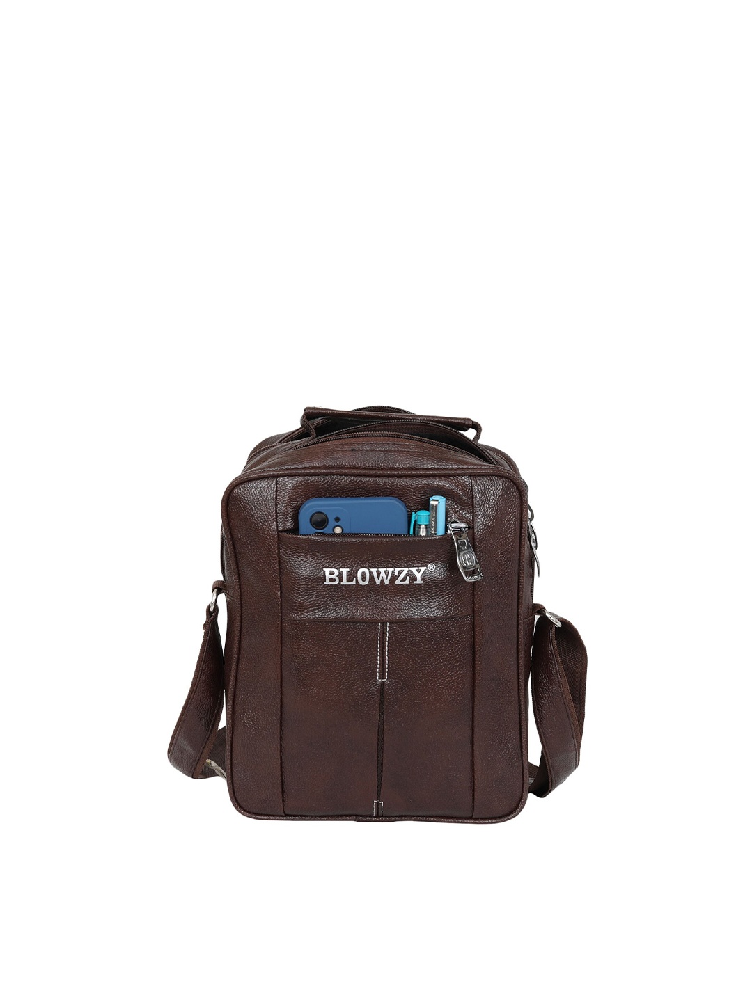 Blowzy Bags Adults Brown Messenger Sling Bag