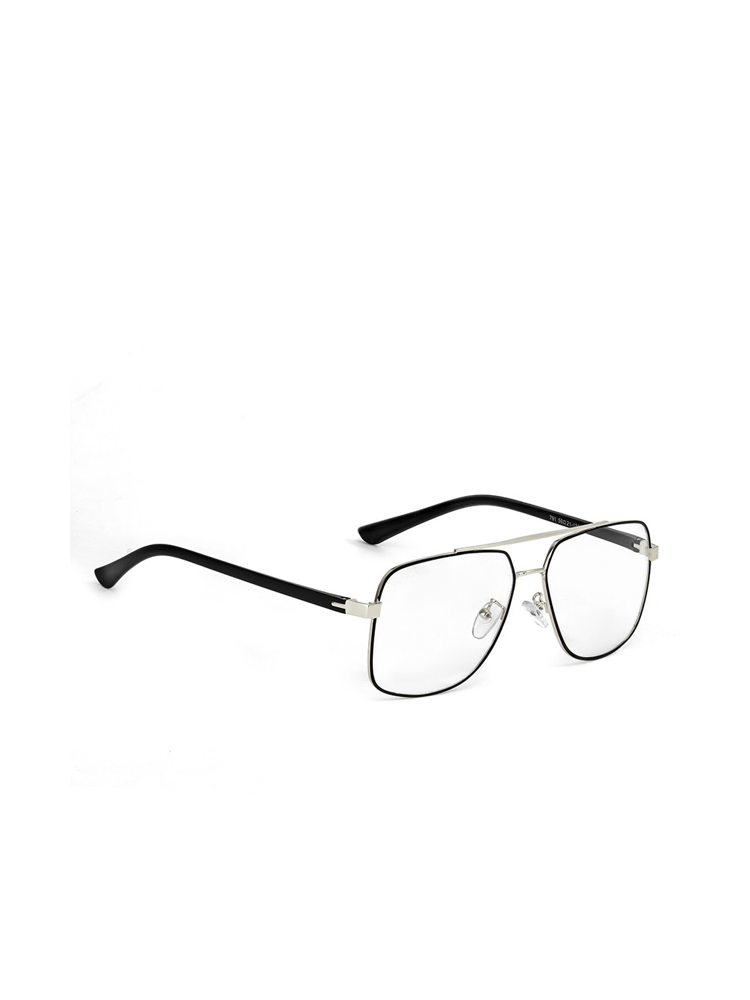 ROYAL SON Unisex Clear Lens & Silver-Toned Square Sunglasses with UV Protected Lens, Transparent
ROYAL SON Unisex Clear Lens & Silver-Toned Square Sunglasses with UV Protected Lens, Transparent