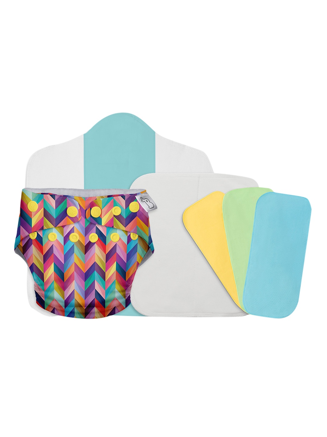 SuperBottoms Infant Pack with 1 skin-friendly Freesize UNO Cloth Sustainable Diaper (New Version), a Pack of 3 Coloured Easy Clean Top Sheets and 1 Booster Pad, Blue
SuperBottoms Infant Pack with 1 skin-friendly Freesize UNO Cloth Sustainable Diaper (New Version), a Pack of 3 Coloured Easy Clean Top Sheets and 1 Booster Pad, Blue