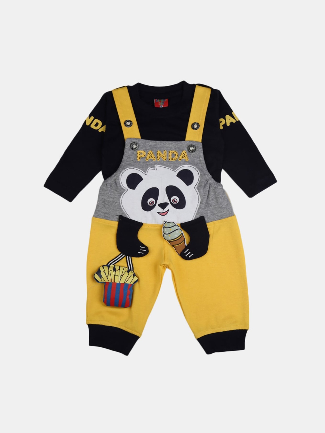 V-Mart Infant Boys Graphic Printed Long Sleeves Pure Cotton T-shirt With Pyjamas, Yellow
V-Mart Infant Boys Graphic Printed Long Sleeves Pure Cotton T-shirt With Pyjamas, Yellow