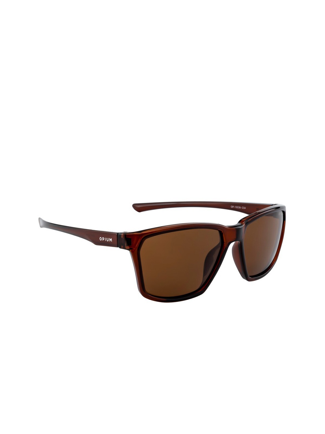 OPIUM Men Brown Lens Wayfarer Sunglasses with Polarised and UV Protected Lens OP-10038-C04
OPIUM Men Brown Lens Wayfarer Sunglasses with Polarised and UV Protected Lens OP-10038-C04