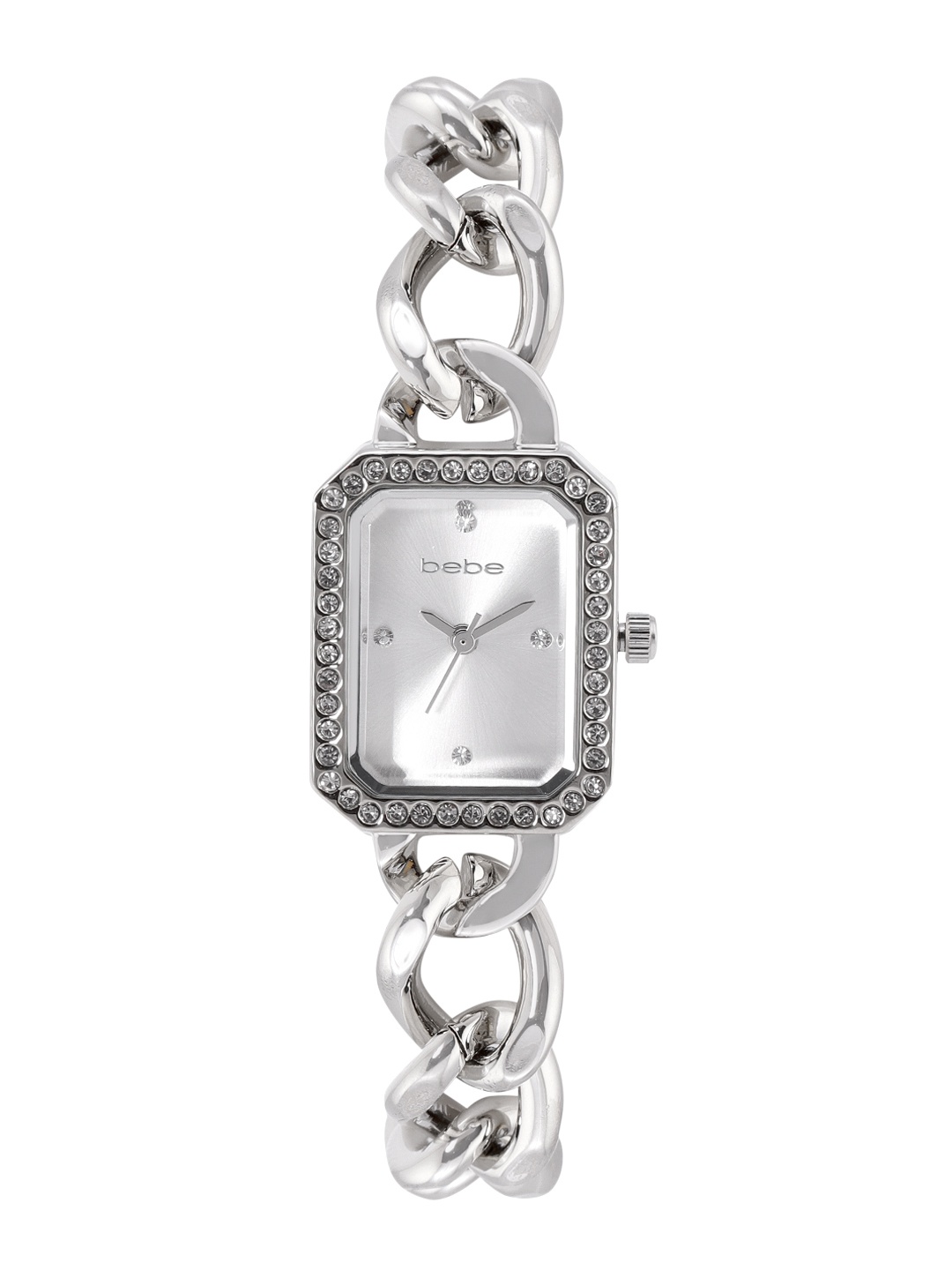 bebe Women Stainless Steel Bracelet Style Straps Analogue Watch MFB-PN-PF-TZ2962, Silver
bebe Women Stainless Steel Bracelet Style Straps Analogue Watch MFB-PN-PF-TZ2962, Silver